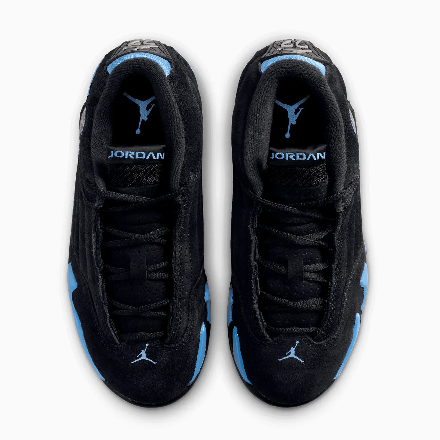 Kid's Air Jordan 14 Retro "Black University Blue" Pre School