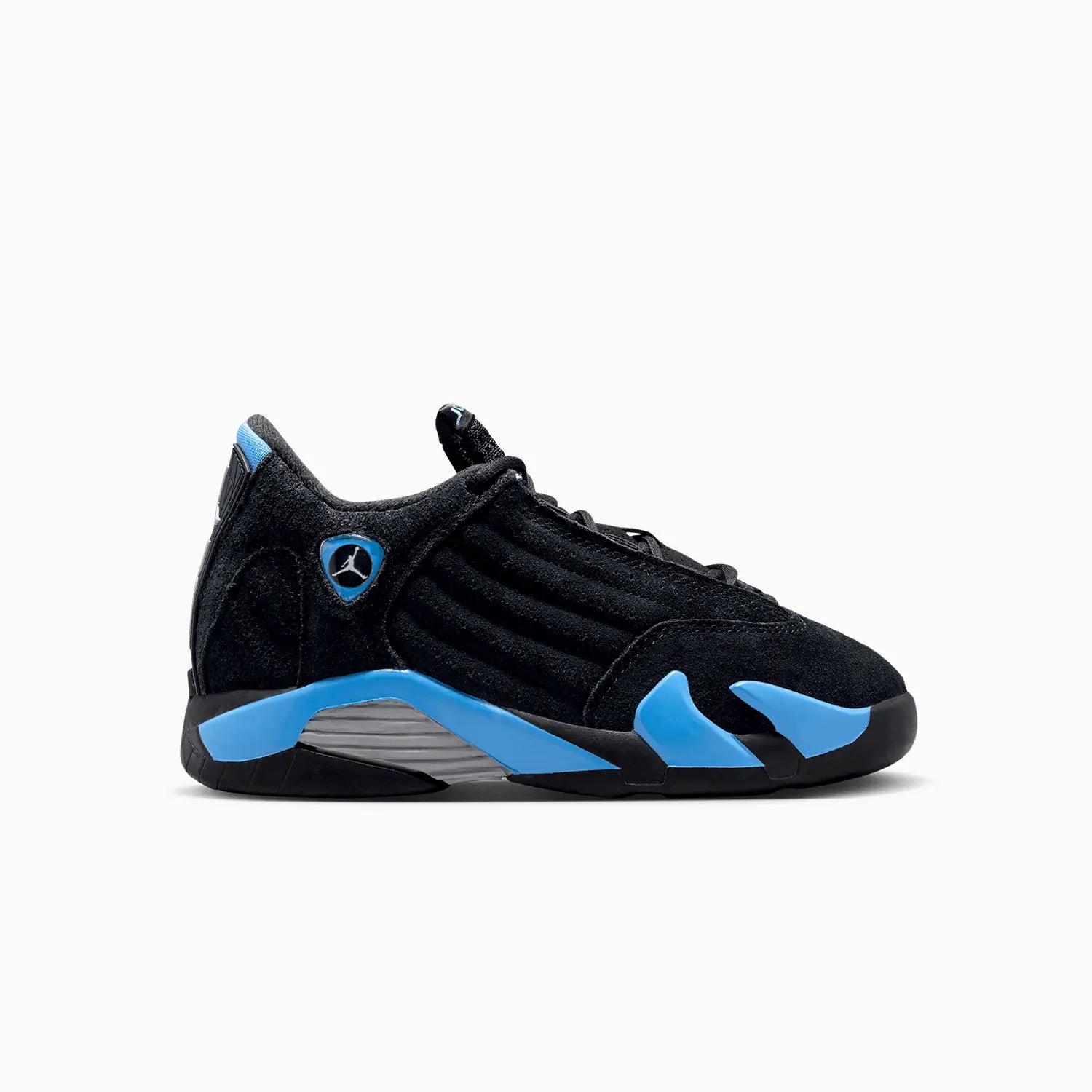 Kid's Air Jordan 14 Retro "Black University Blue" Pre School