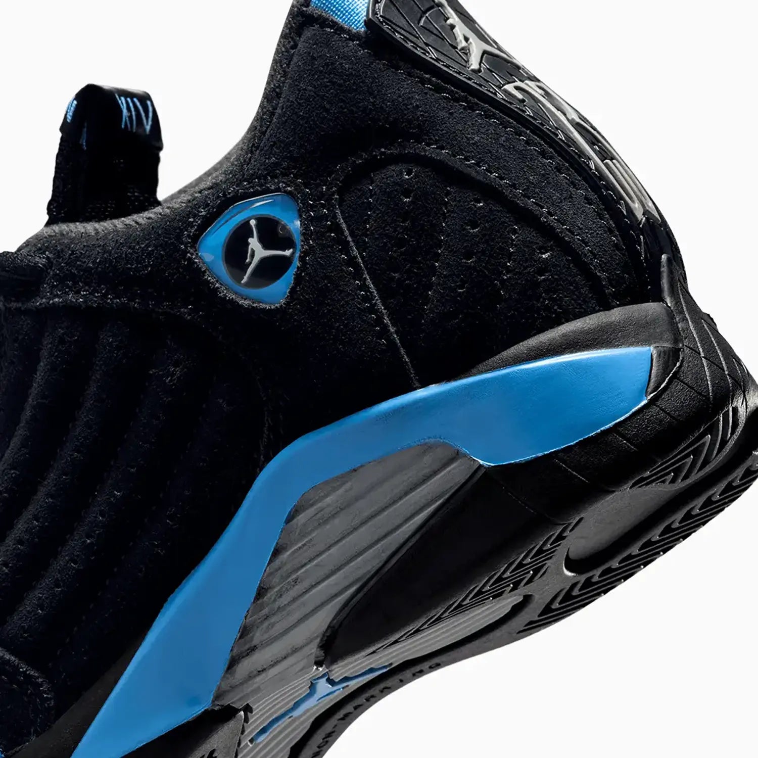 Kid's Air Jordan 14 Retro "Black University Blue" Pre School