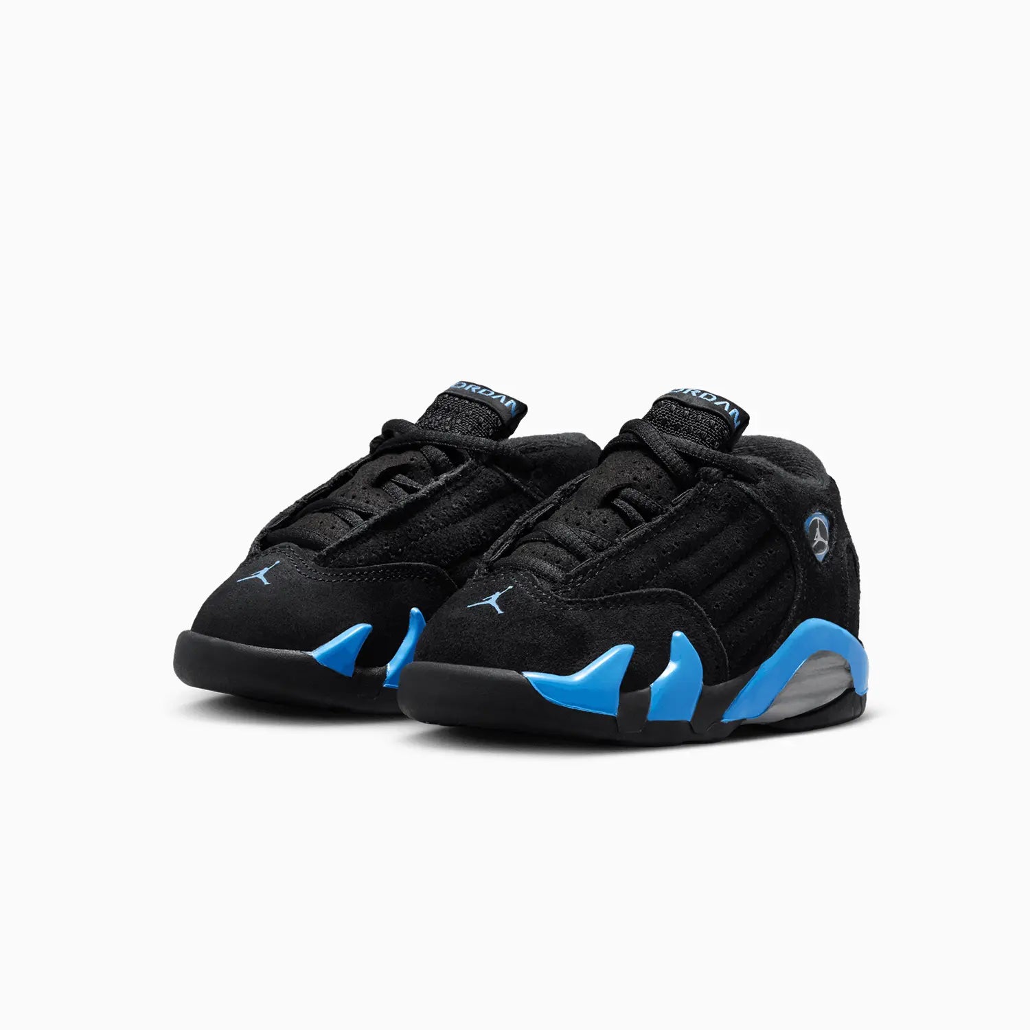 Kid's Air Jordan 14 Retro "Black University Blue" Toddlers