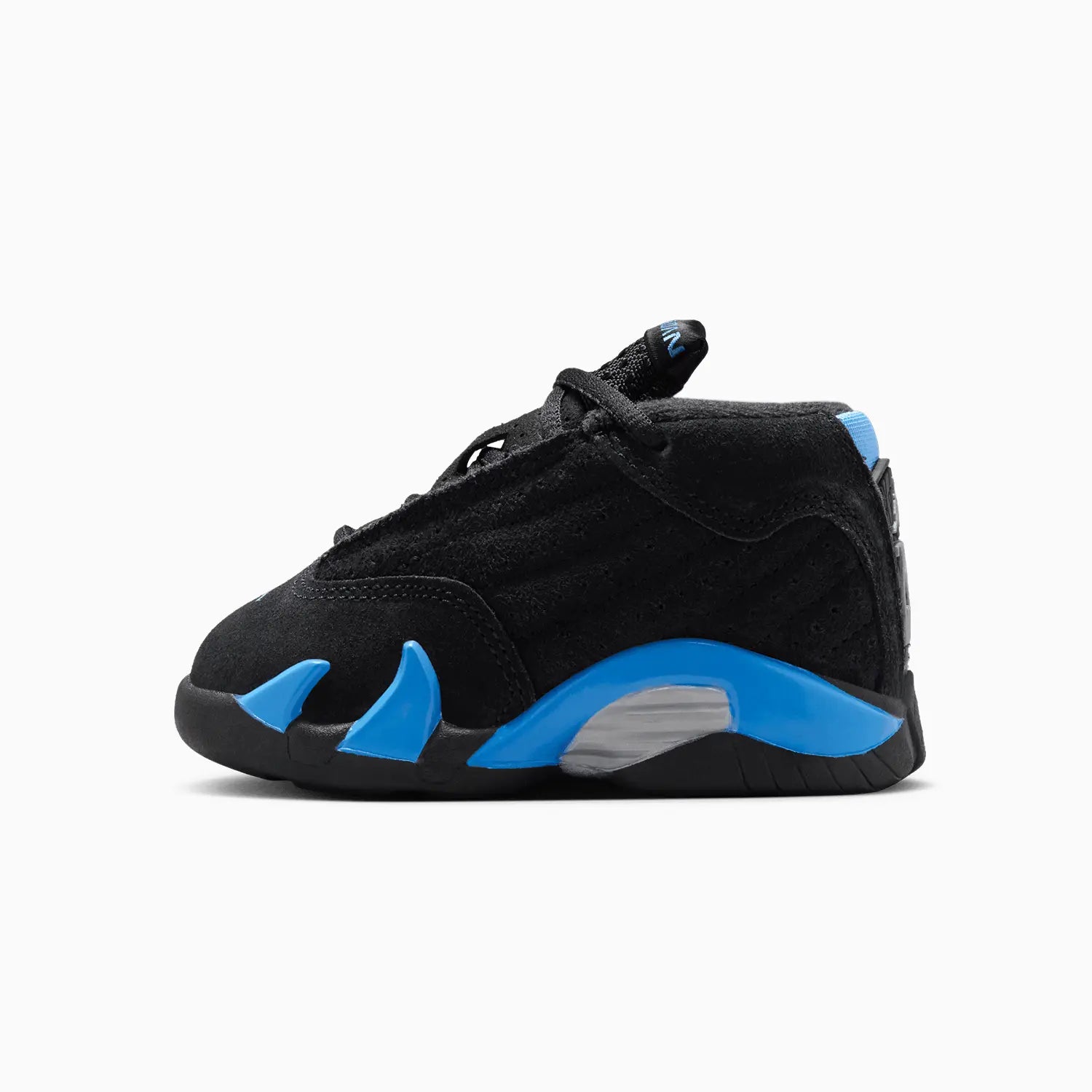 Kid's Air Jordan 14 Retro "Black University Blue" Toddlers