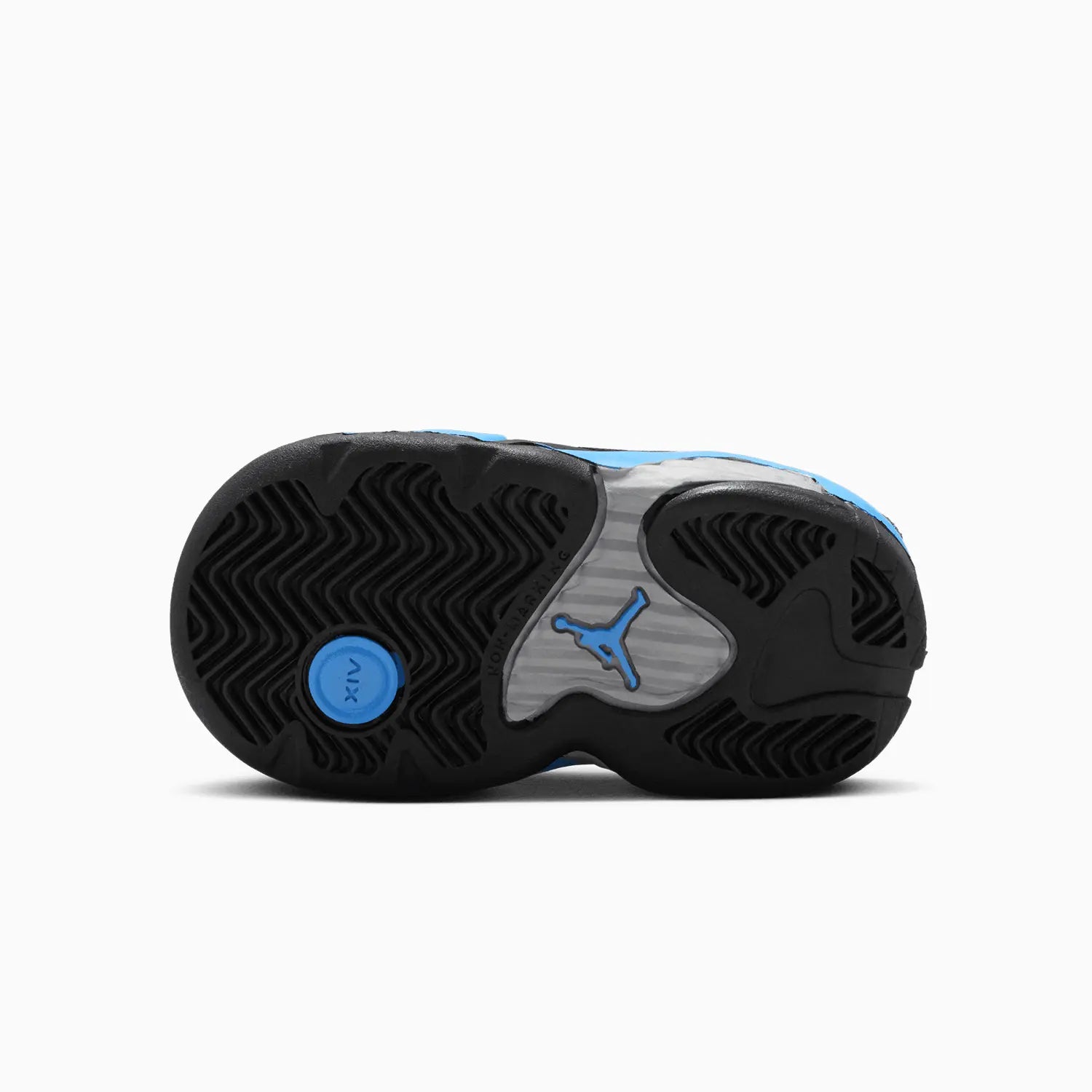 Kid's Air Jordan 14 Retro "Black University Blue" Toddlers