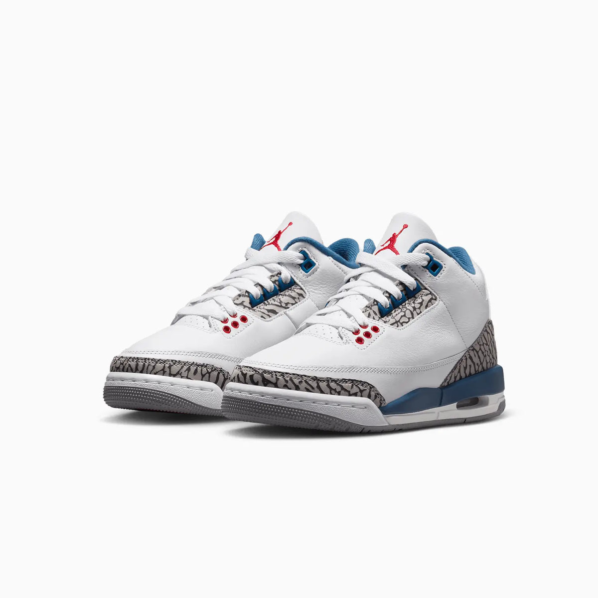Kid's Air Jordan 3 Retro "True Blue" Grade School Jordan - Tops and Bottoms USA
