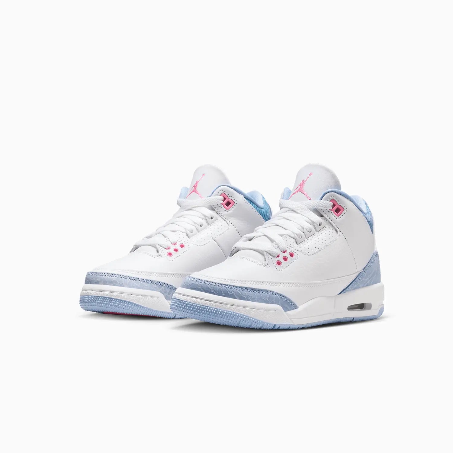 Kid's Air Jordan 3 Retro "White Cobalt Bliss" Grade School