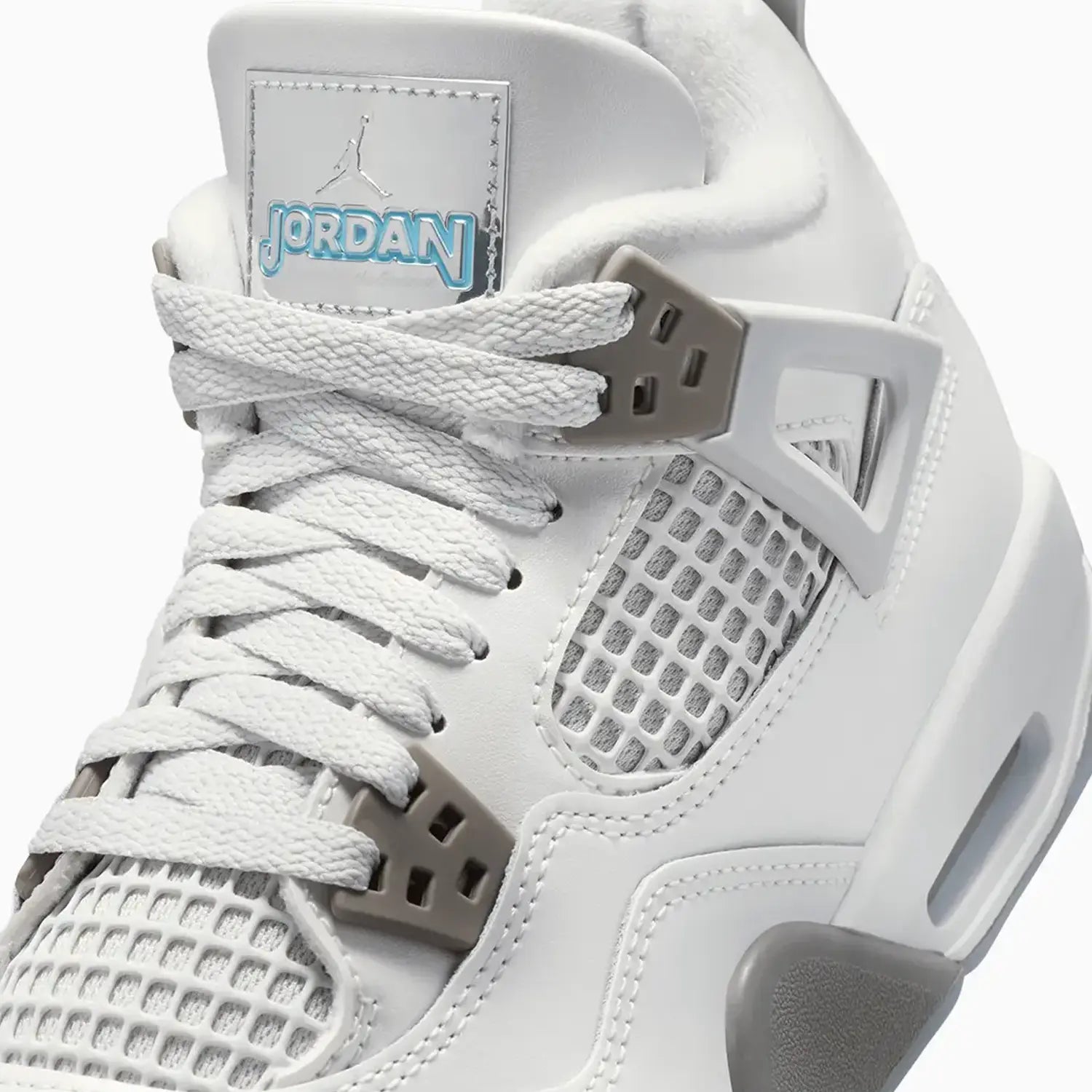 Kid's Air Jordan 4 Retro "Blue Chill" Grade School