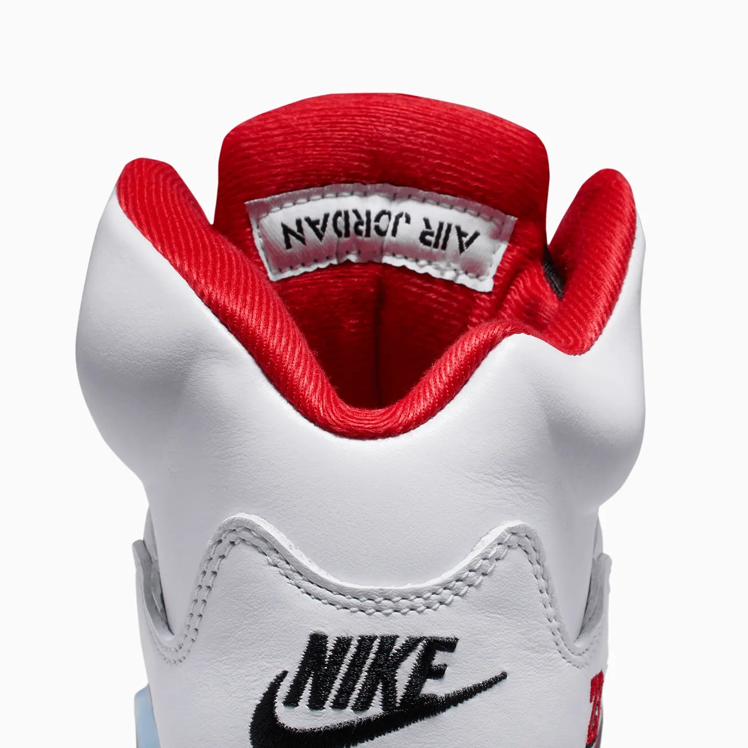 Kid's Air Jordan 5 Retro OG "Fire Red Black Tongue" Grade School