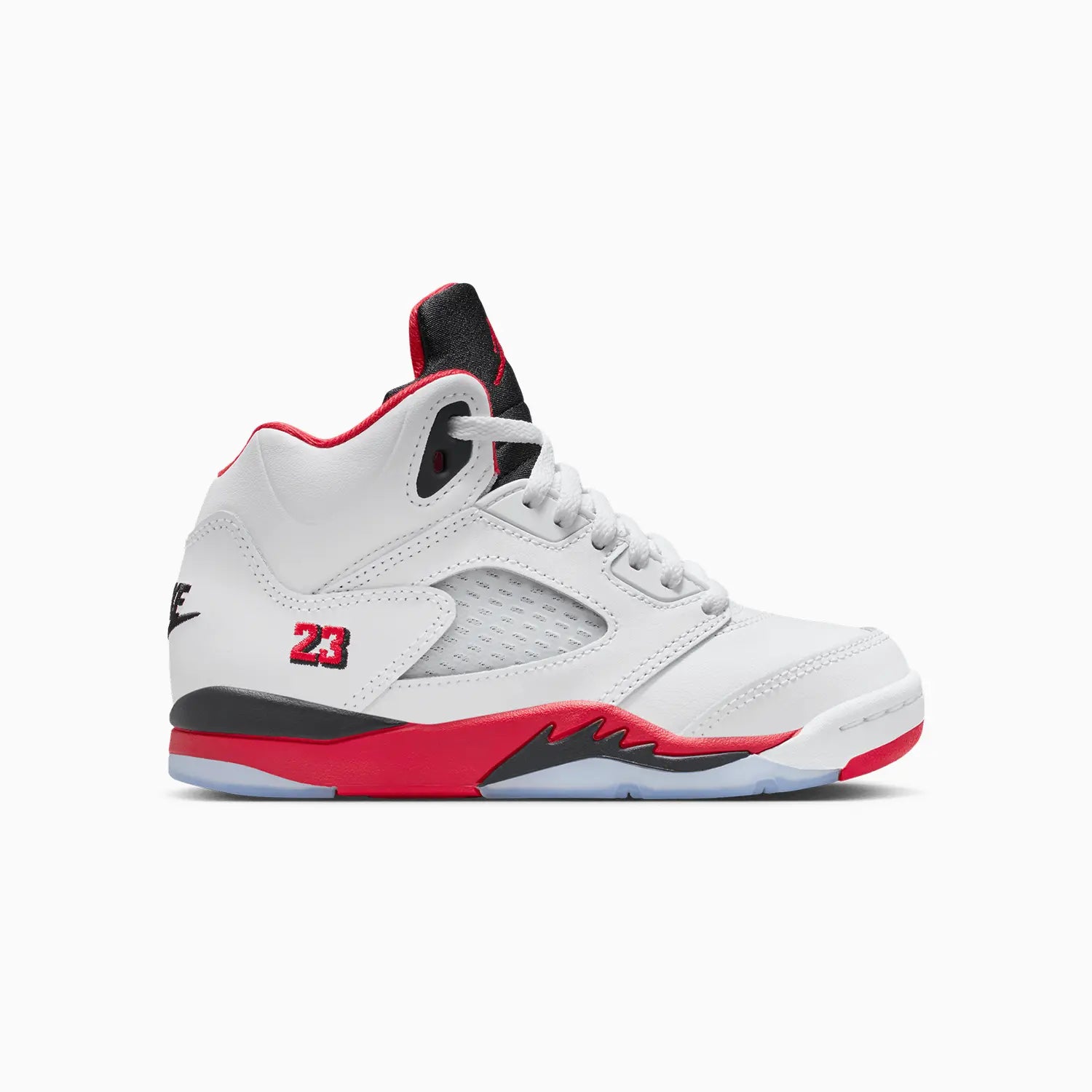 Kid's Air Jordan 5 Retro OG "Fire Red Black Tongue" Pre School