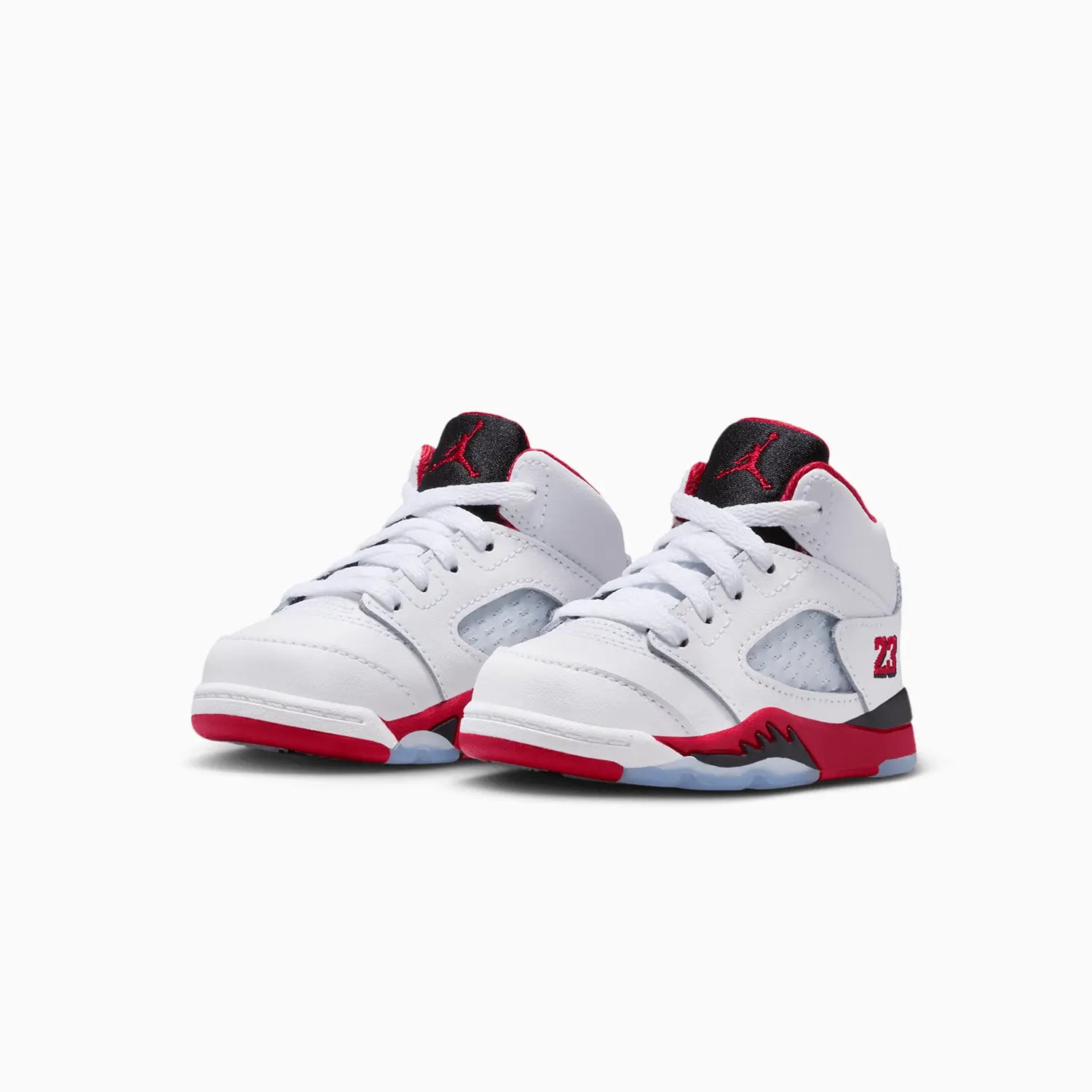 Kid's Air Jordan 5 Retro OG "Fire Red Black Tongue" Toddlers