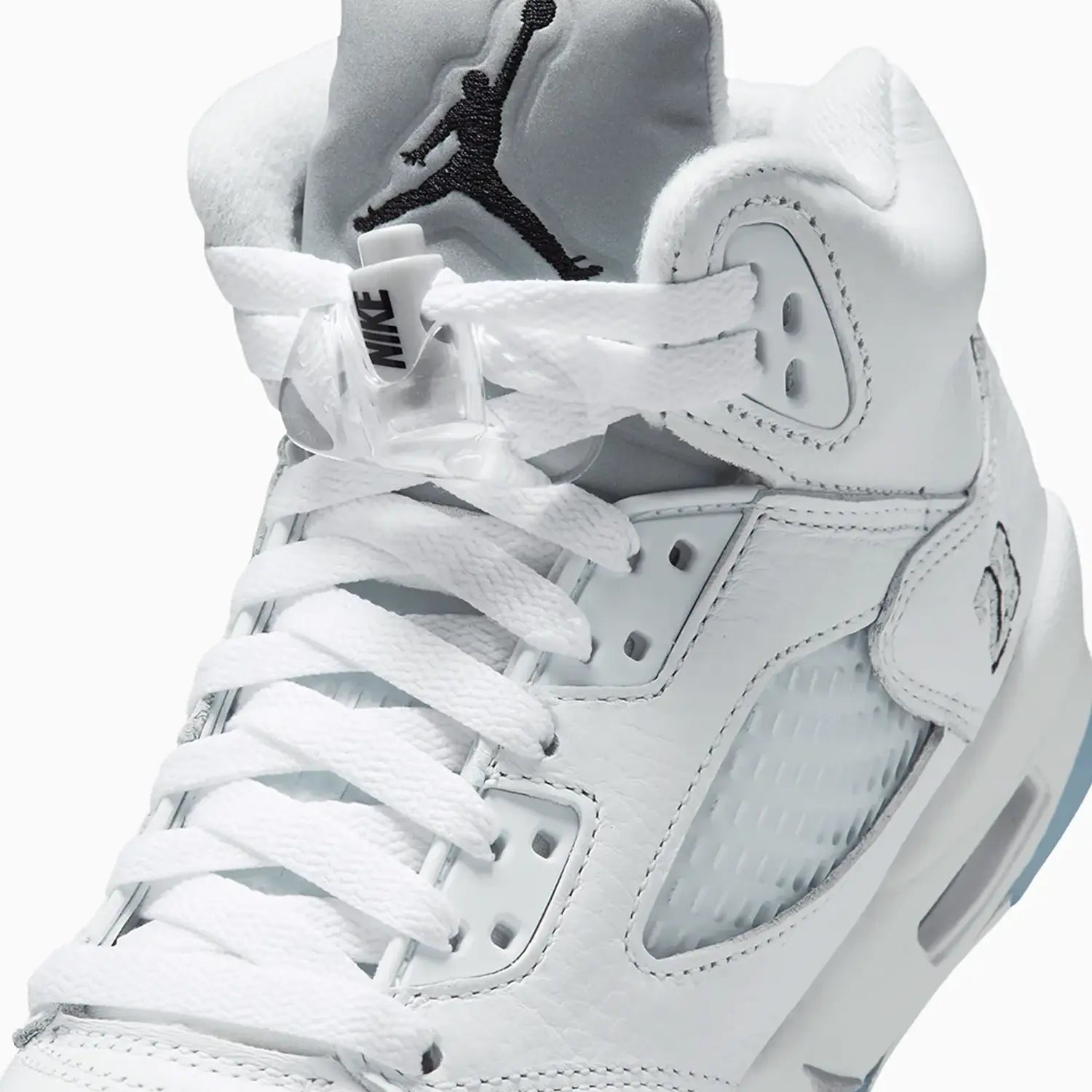 Kid's Air Jordan 5 Retro "White Metallic" Grade School