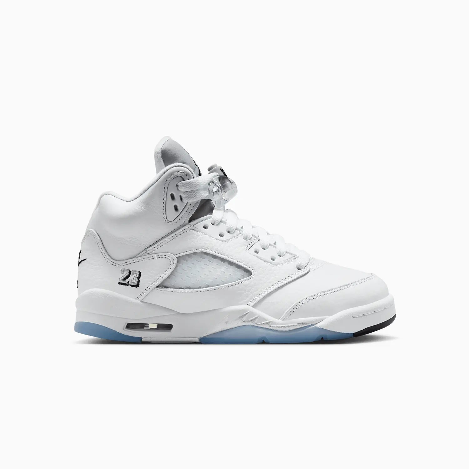Kid's Air Jordan 5 Retro "White Metallic" Grade School