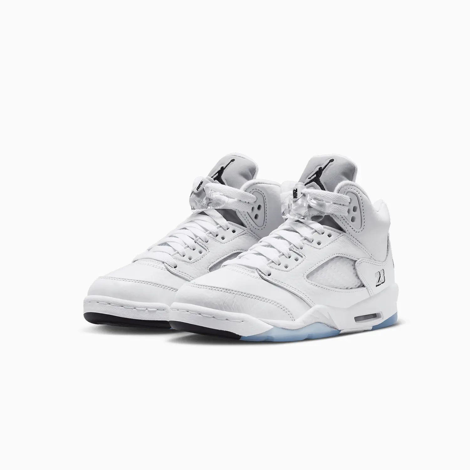 Kid's Air Jordan 5 Retro "White Metallic" Grade School