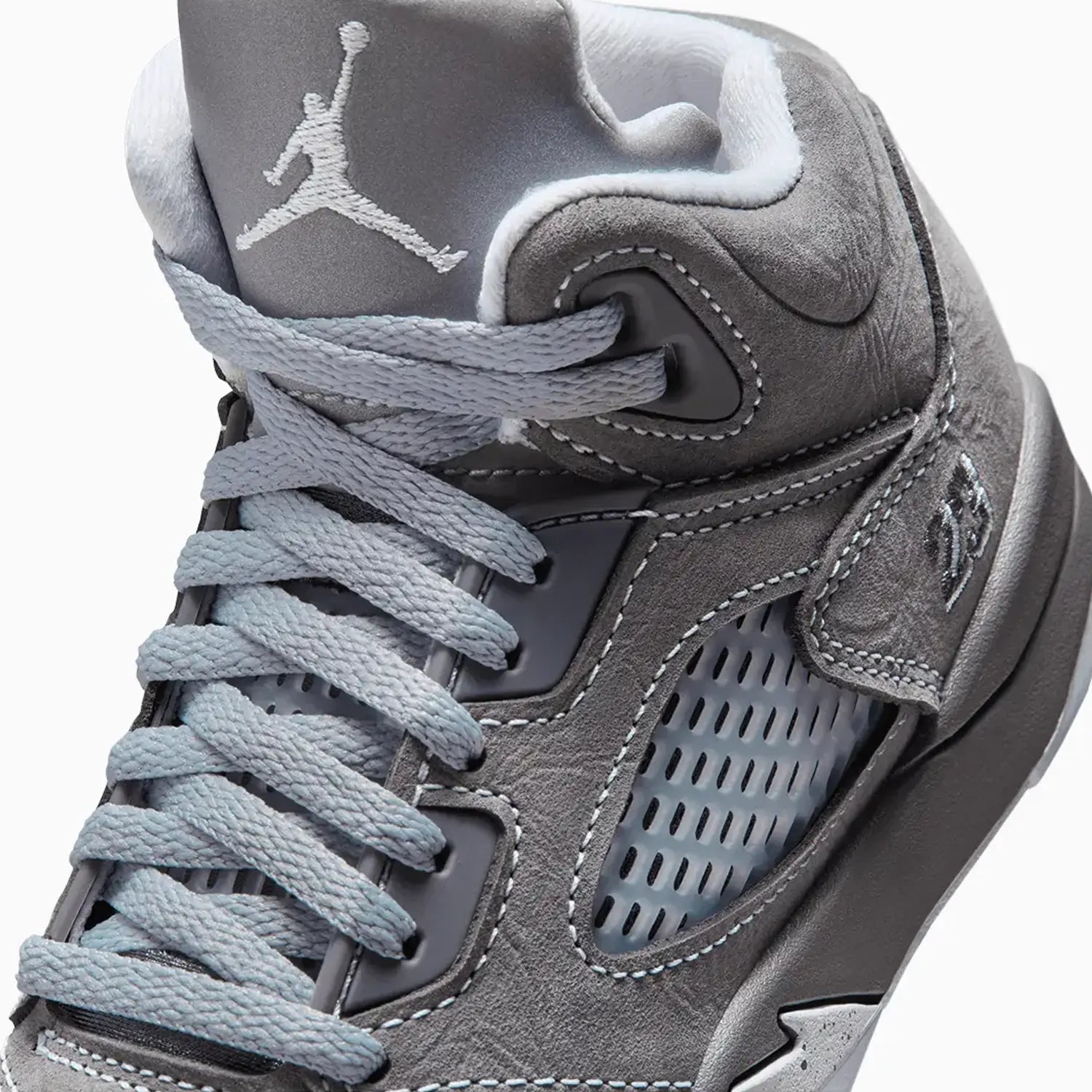 Kid's Air Jordan 5 Retro "Wolf Grey" Pre School