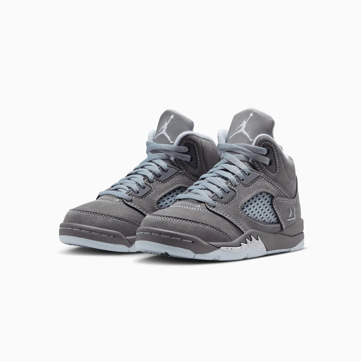 Kid's Air Jordan 5 Retro "Wolf Grey" Pre School