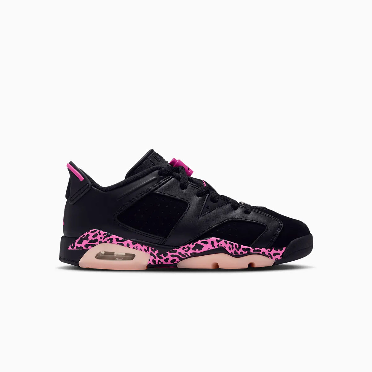 Kid's Air Jordan 6 Retro Low "Fierce Pink" Grade School