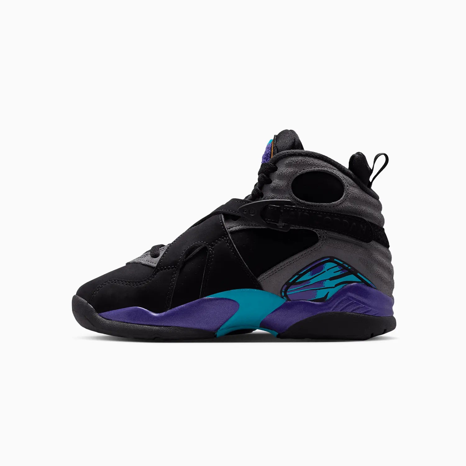 Kid's Air Jordan 8 Retro "Aqua " Grade School