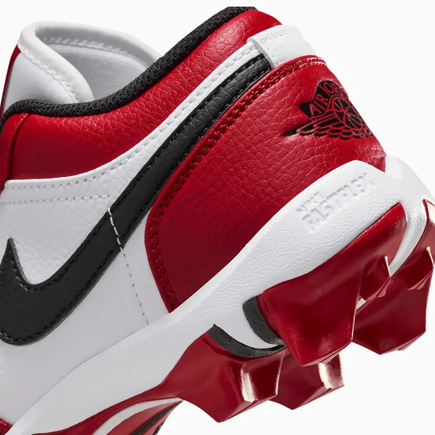 Kid's Jordan 1 Low Cleats "Chicago" Grade School