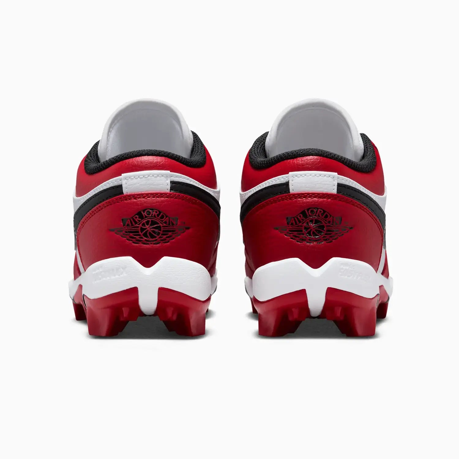 Kid's Jordan 1 Low Cleats "Chicago" Grade School
