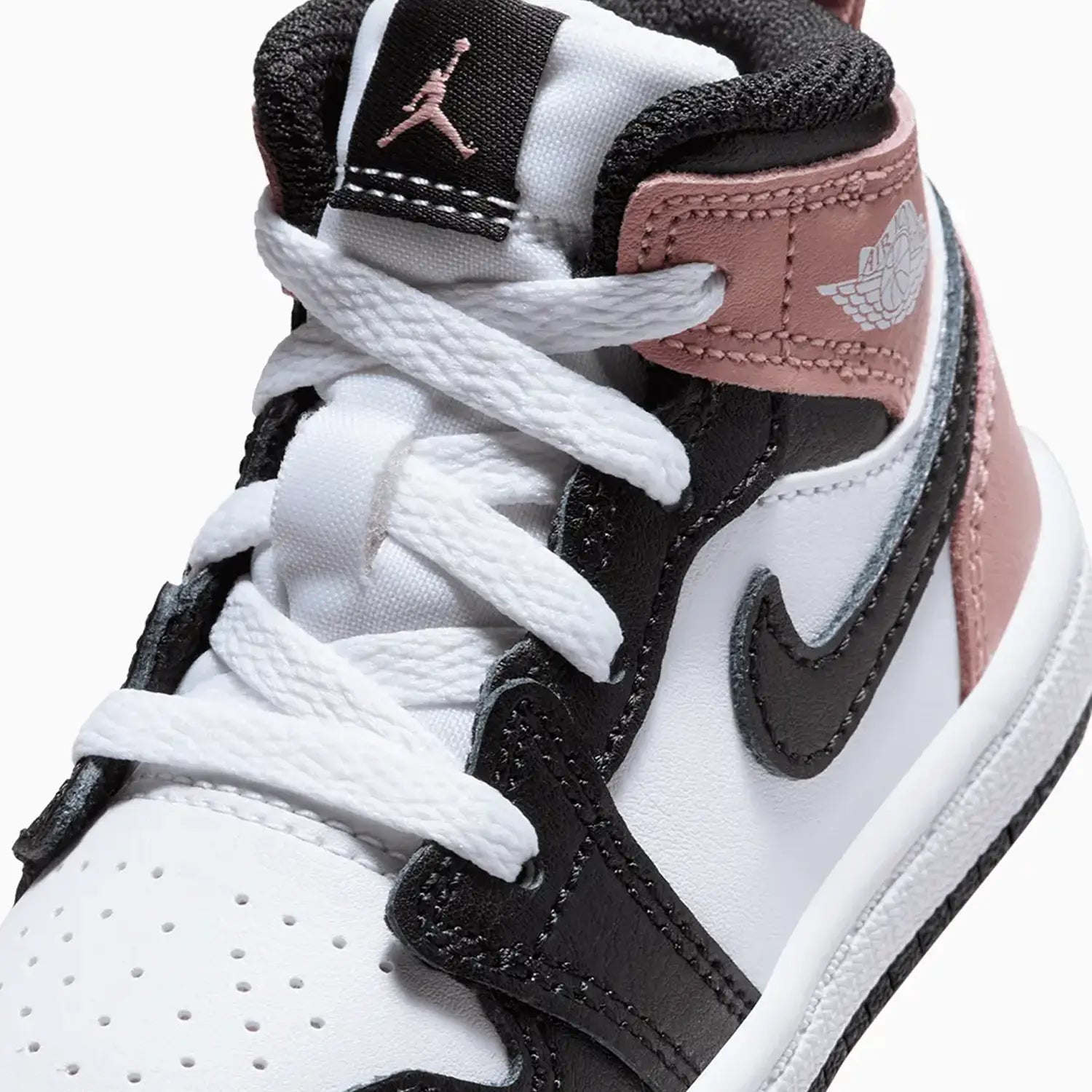 Kid's Jordan 1 Mid "White Rust Pink" Toddlers Jordan - Tops and Bottoms USA