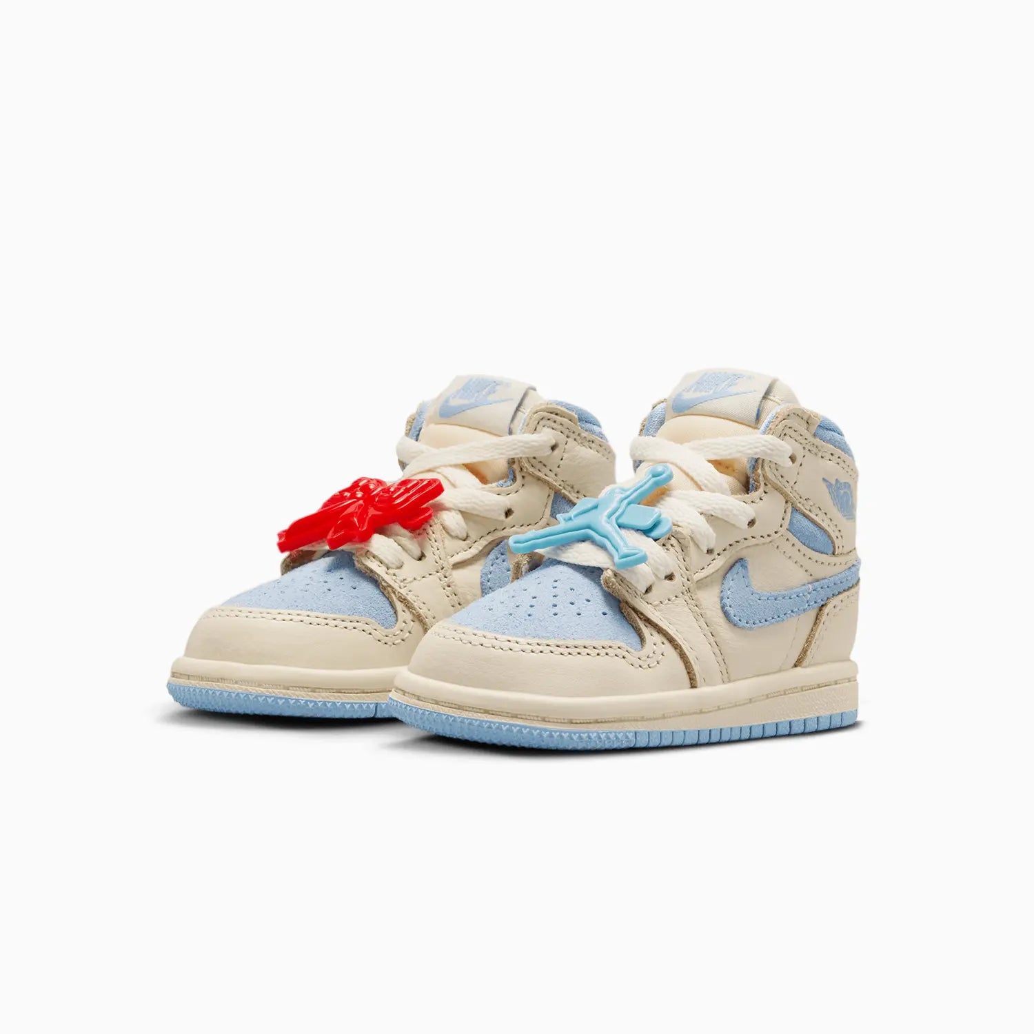 Kid's Jordan 1 Retro OG "Pale Ivory Psychic Blue" Toddlers