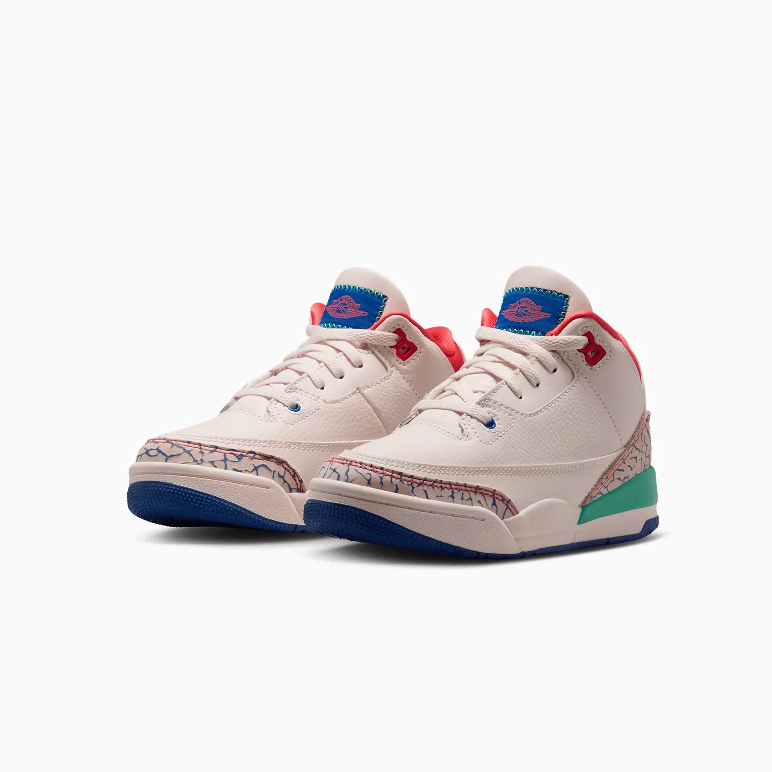 Kid's Jordan 3 Retro "Chalk and True Blue" Pre School Jordan - Tops and Bottoms USA
