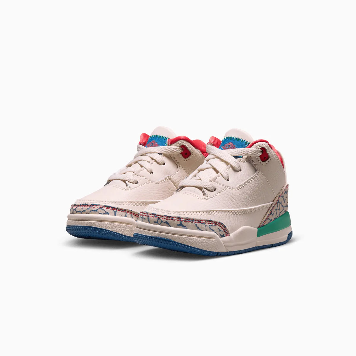 Kid's Jordan 3 Retro "Chalk and True Blue" Toddlers Jordan - Tops and Bottoms USA