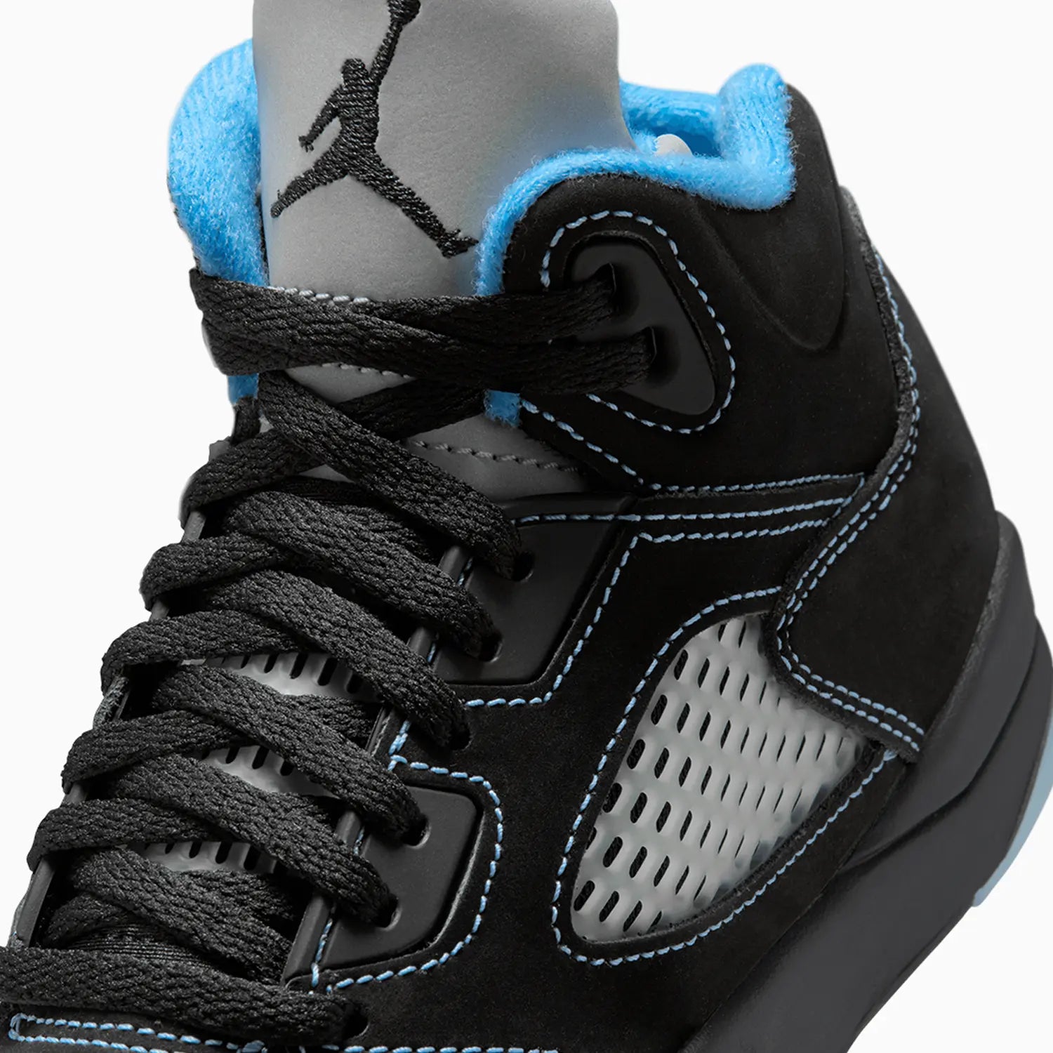 Kid's Jordan 5 Retro "Black University Blue" Pre School Jordan - Tops and Bottoms USA