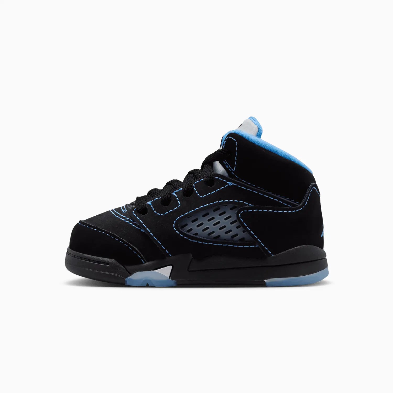 Kid's Jordan 5 Retro "Black University Blue" Toddlers Jordan - Tops and Bottoms USA