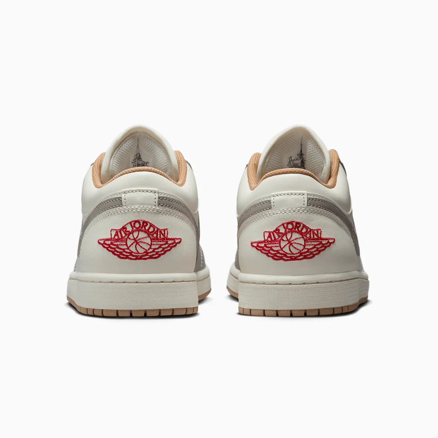 Men's Air Jordan 1 Low "Sail Fire Red College Grey"