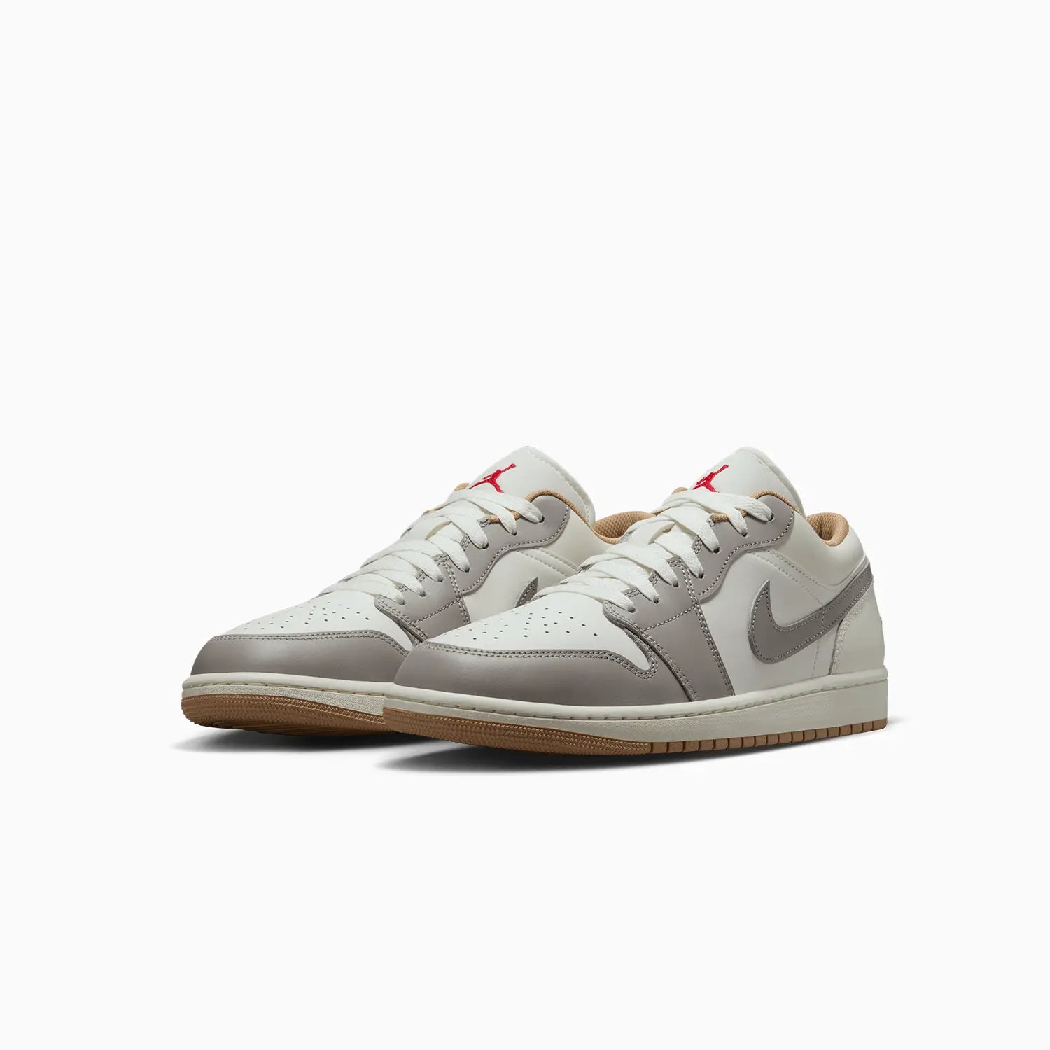 Men's Air Jordan 1 Low "Sail Fire Red College Grey"