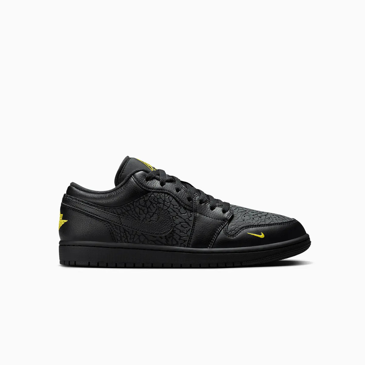 Air Jordan 1 Retro SE Low Black Elephant Print Mens Size 13 Basketball Shoes Jordan Men main image 2