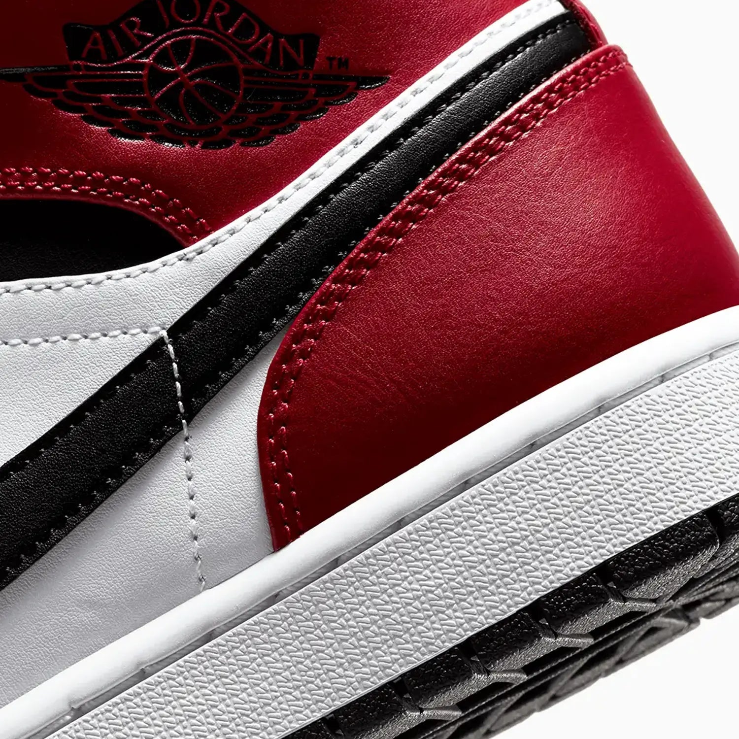 Men's Air Jordan 1 Mid "Chicago Toe"