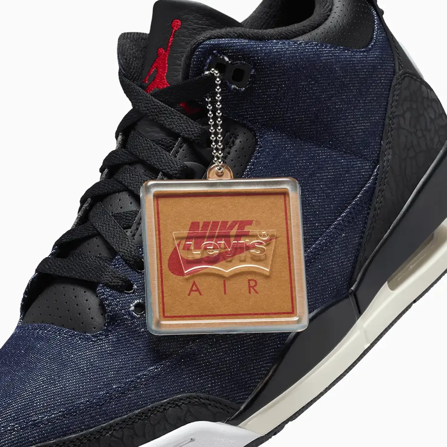 Men's Air Jordan 3 X Levis "Indigo and Gym Red"