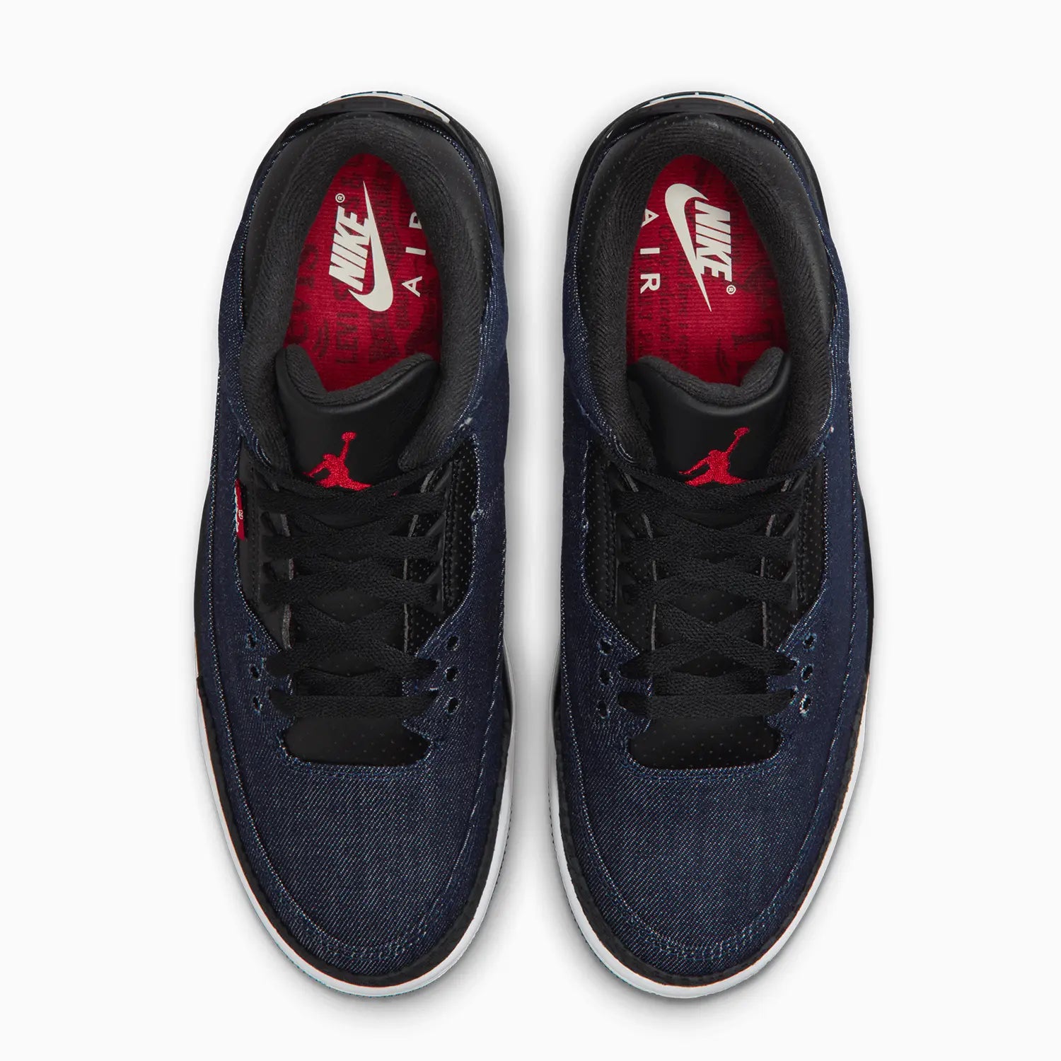 Men's Air Jordan 3 X Levis "Indigo and Gym Red"