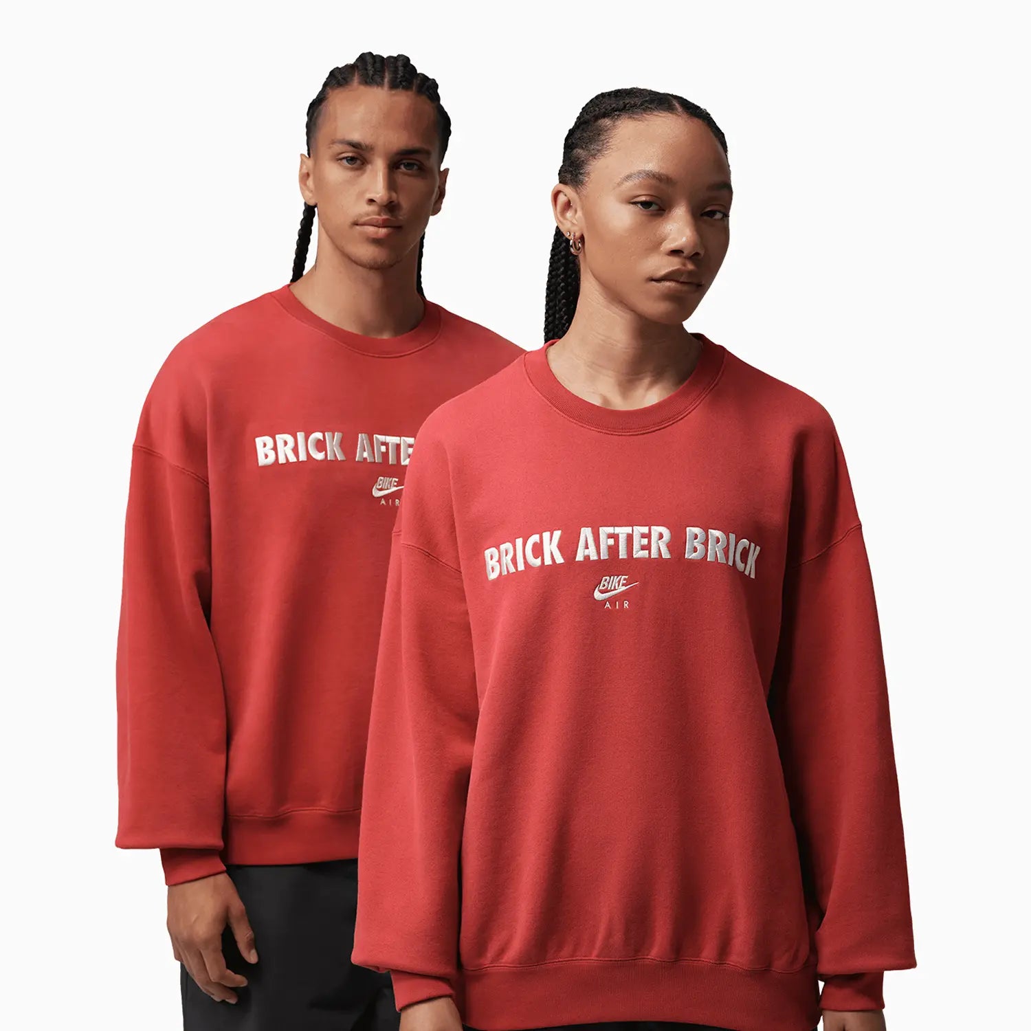 Jordan BIKE AIR x Nigel Sylvester Fleece Sweatshirt Jordan - Tops and Bottoms USA