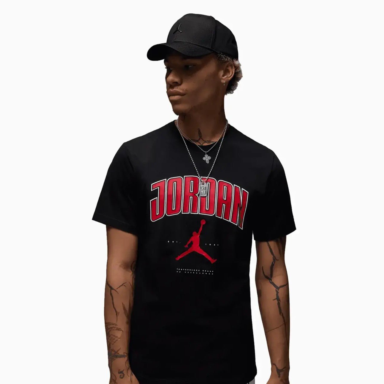 Men's Brooklyn T-Shirt and Shorts Outfit Jordan - Tops and Bottoms USA