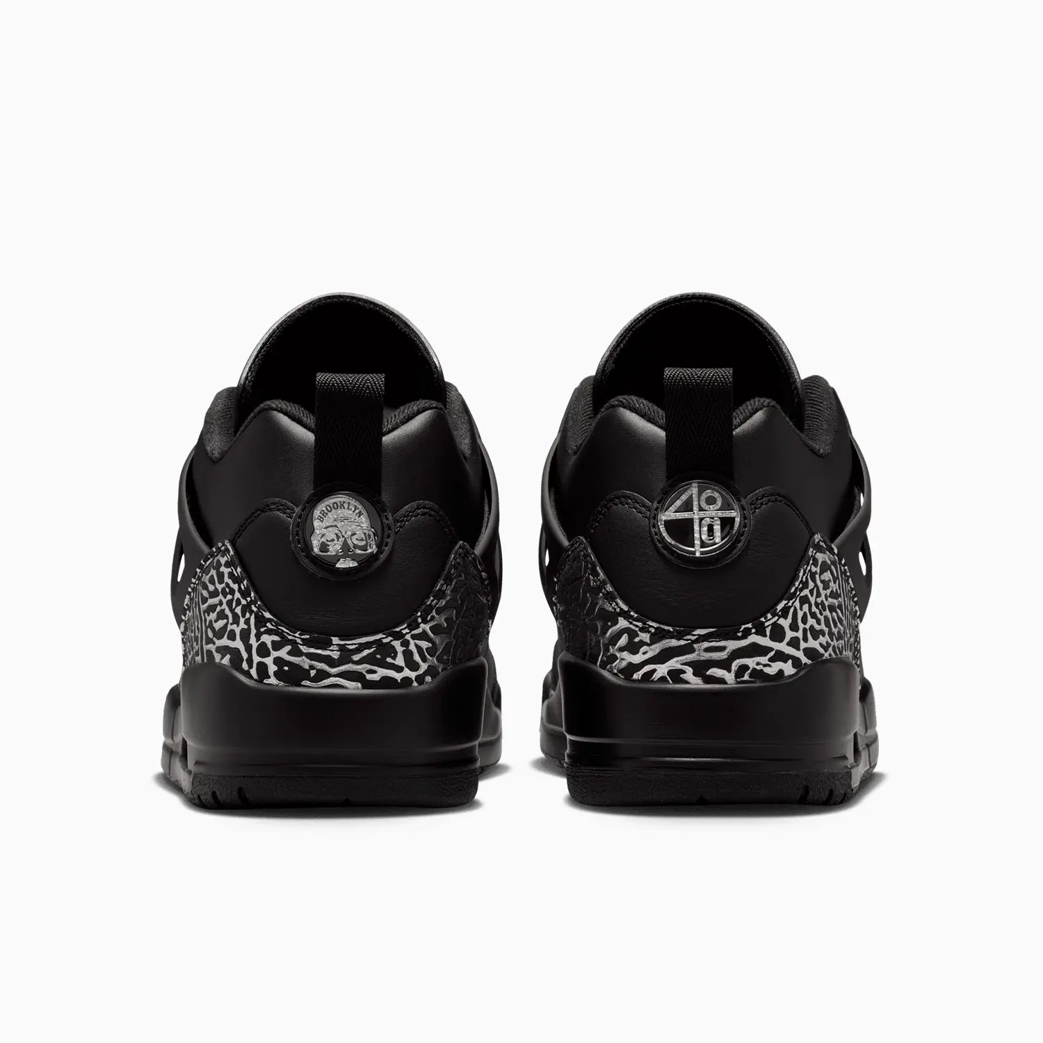 Men's Jordan Spizike Low "Black Metallic Silver"