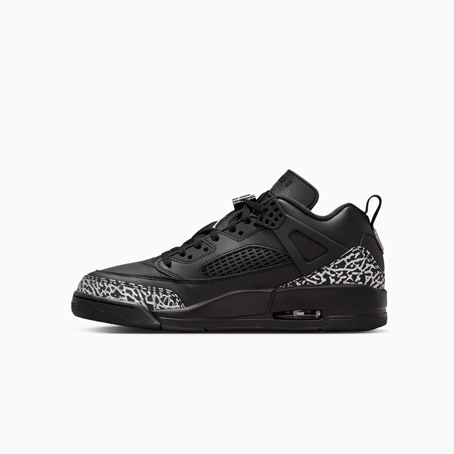 Men's Jordan Spizike Low "Black Metallic Silver"