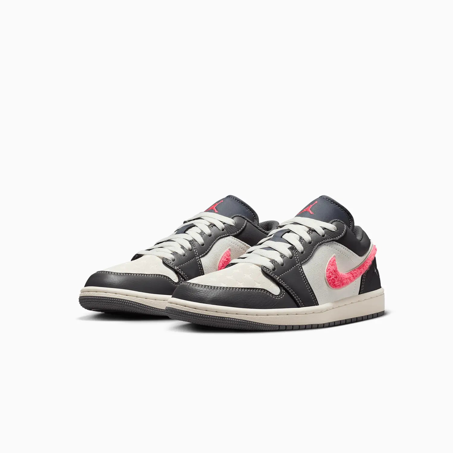 Women's Air Jordan 1 Low "Light Graphite Hot Punch"