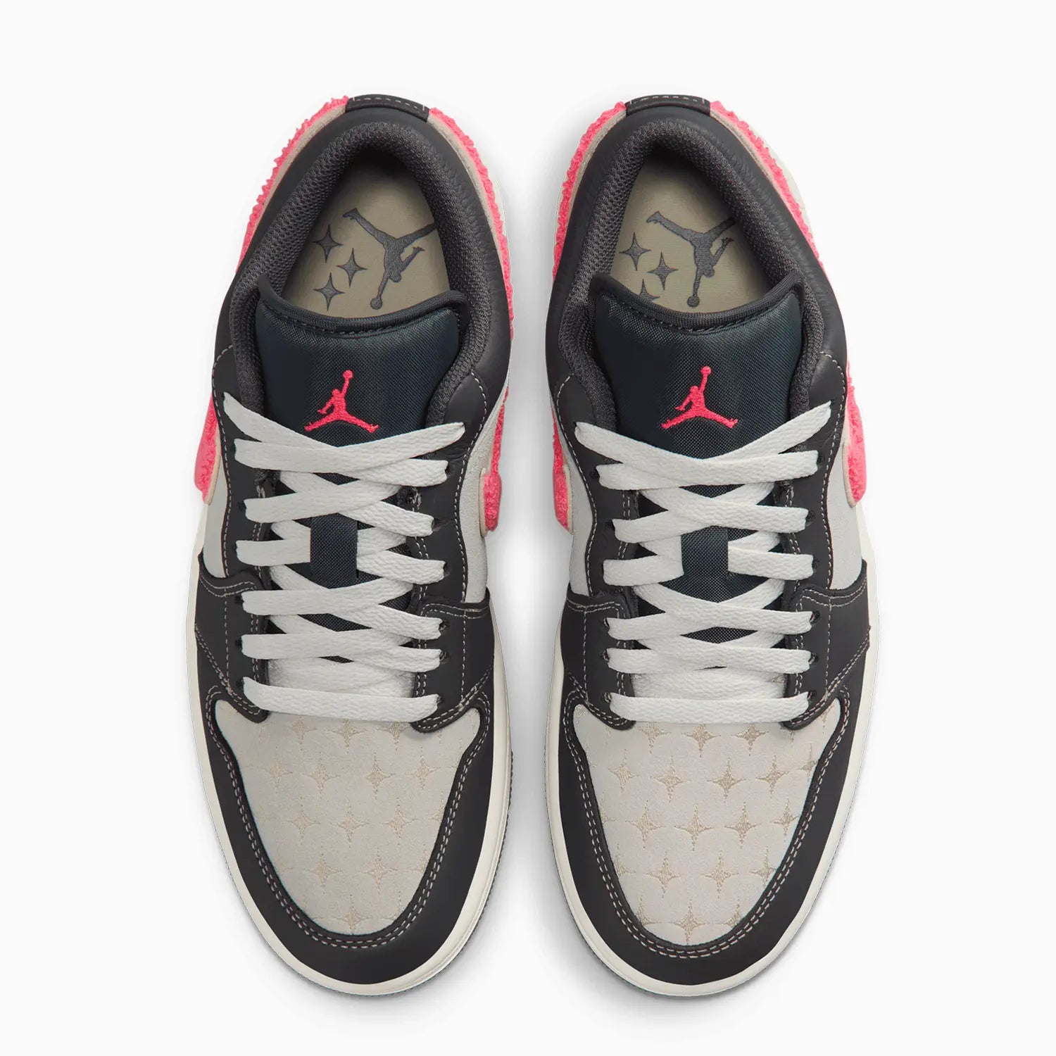 Women's Air Jordan 1 Low "Light Graphite Hot Punch"