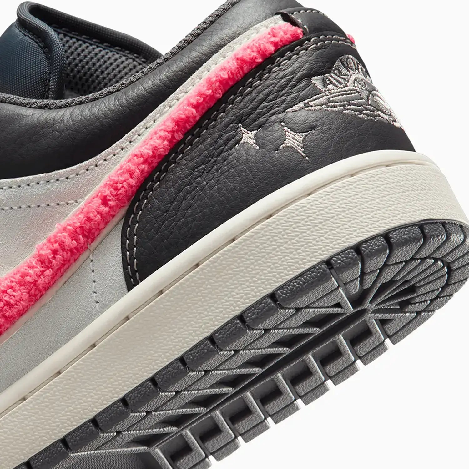 Women's Air Jordan 1 Low "Light Graphite Hot Punch"