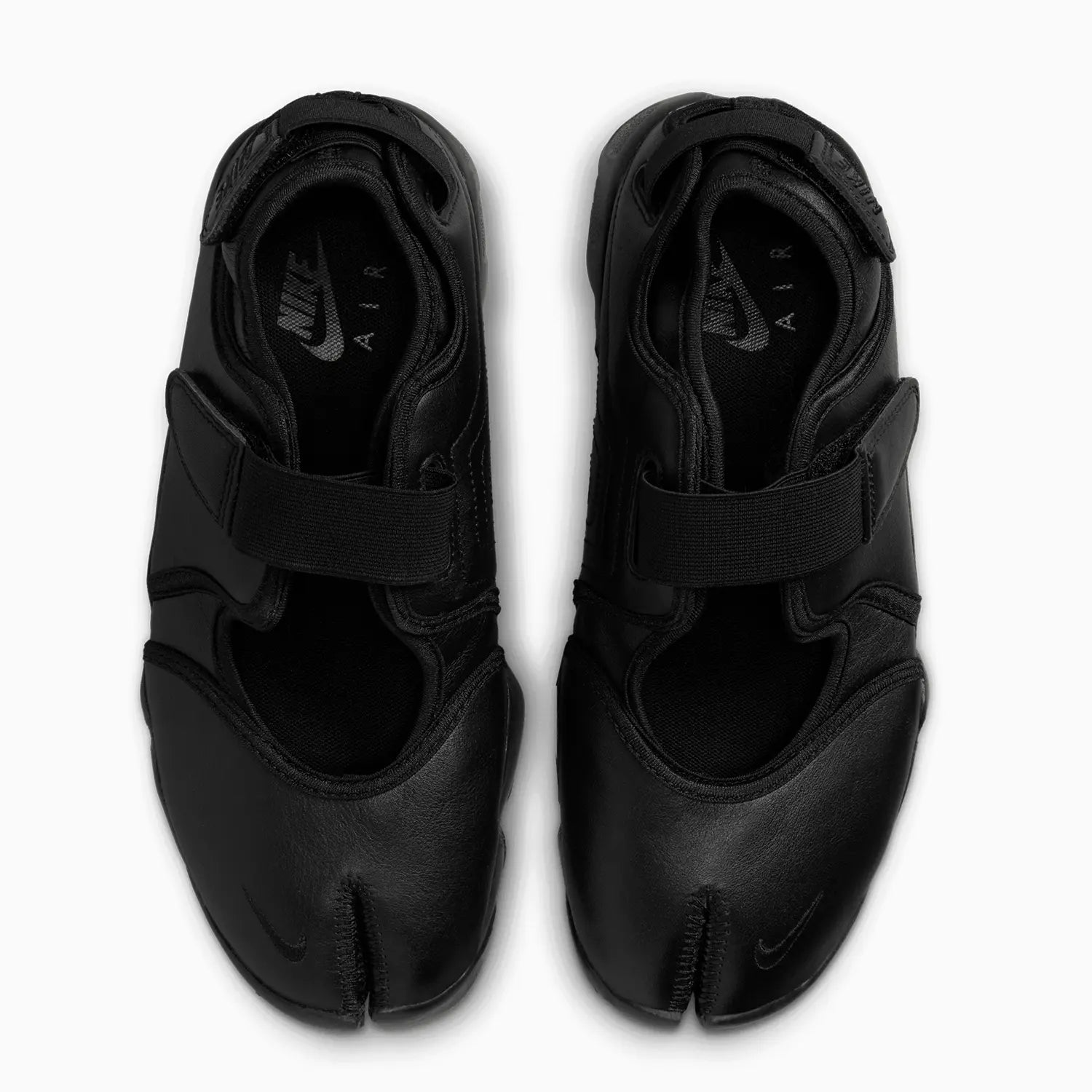 Women's Air Rift Leather "Triple Black" Nike - Tops and Bottoms USA