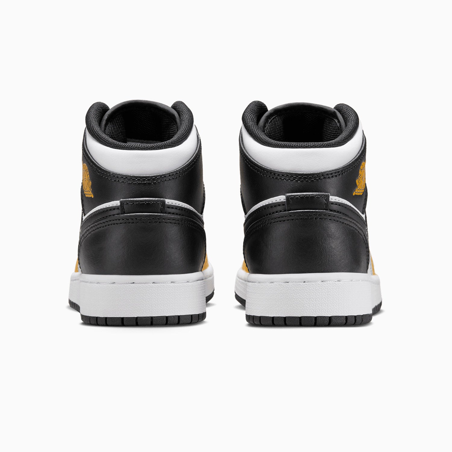 Kid's Air Jordan 1 Mid "Yellow Ochre" Grade School
