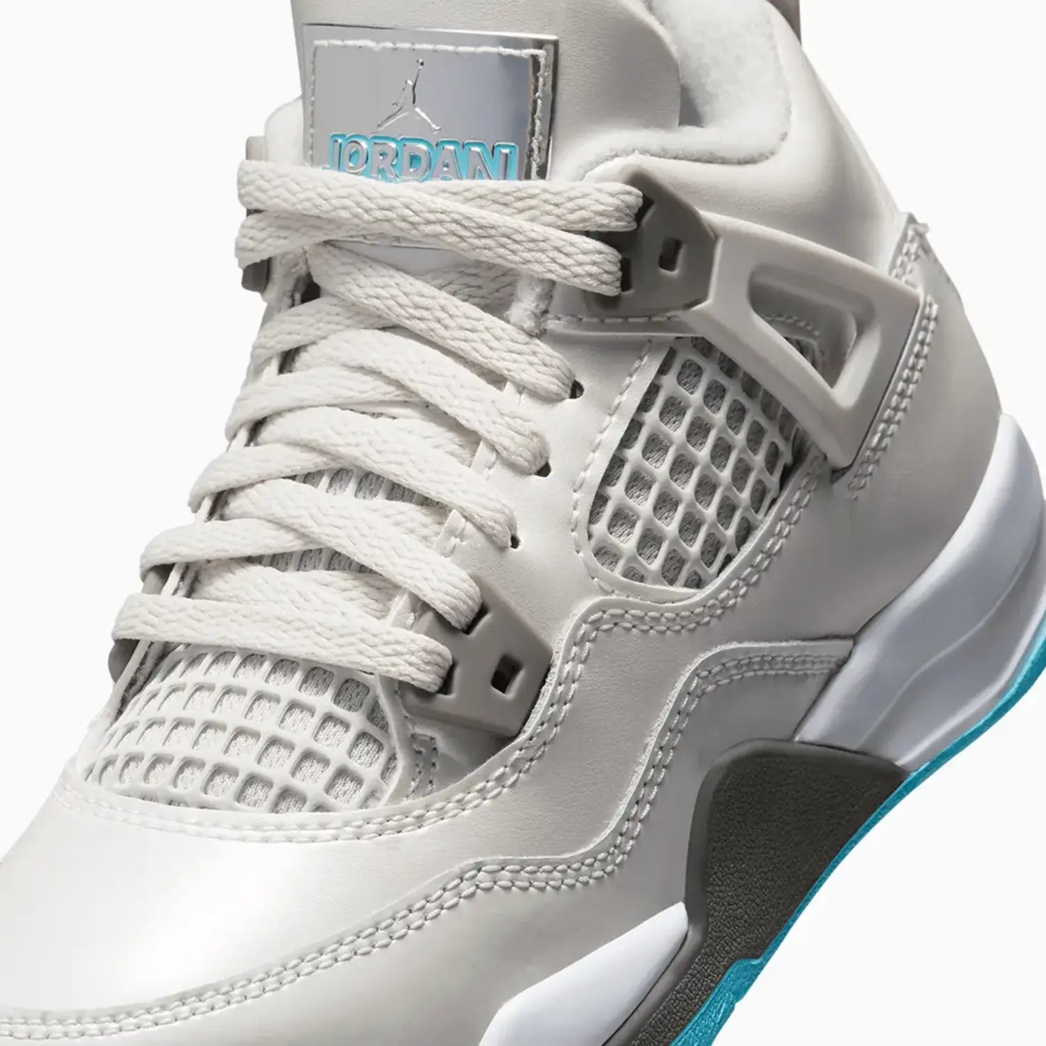 Kid's Air Jordan 4 Retro "Blue Chill" Pre School