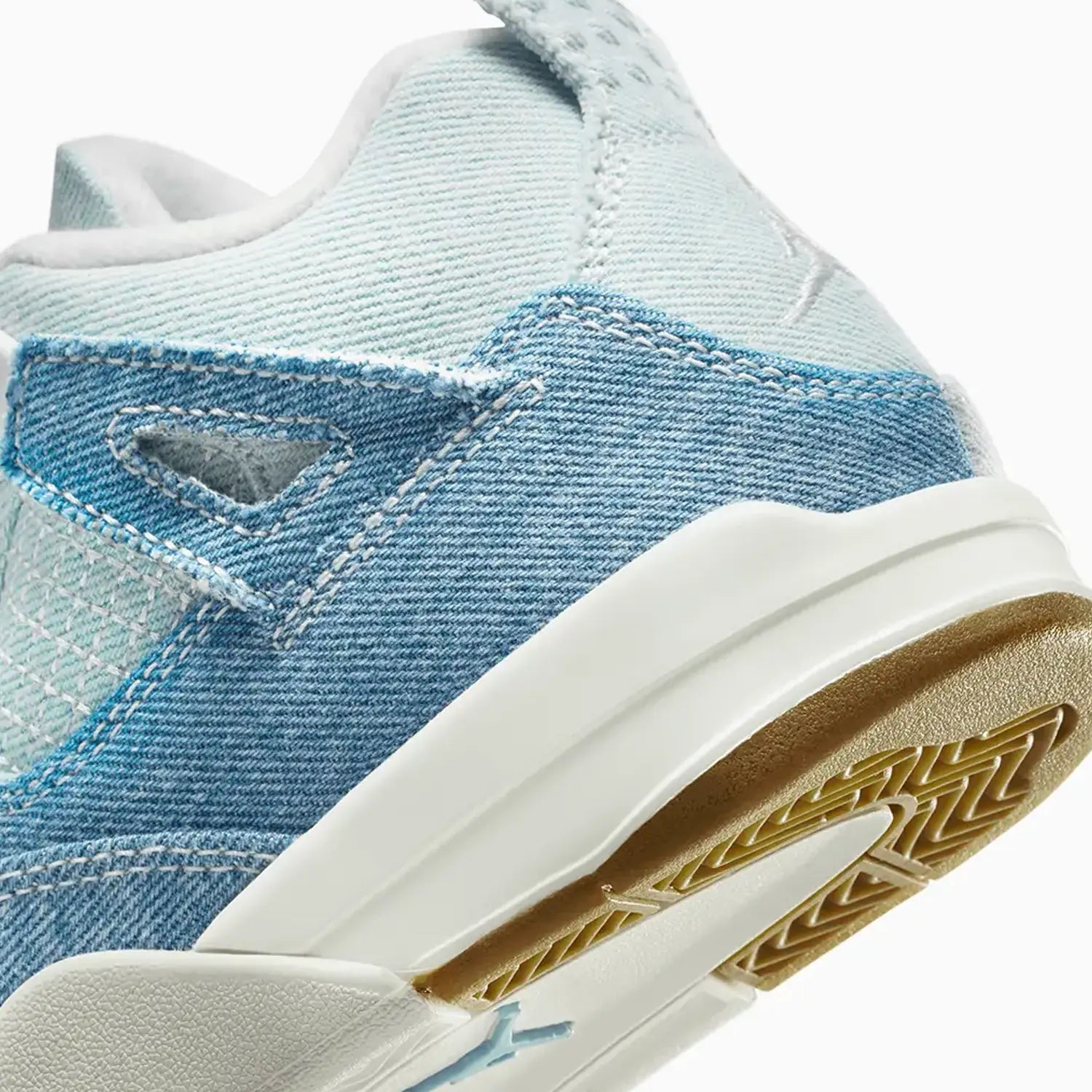 Kid's Air Jordan 4 Retro Tex "Denim" Pre-School