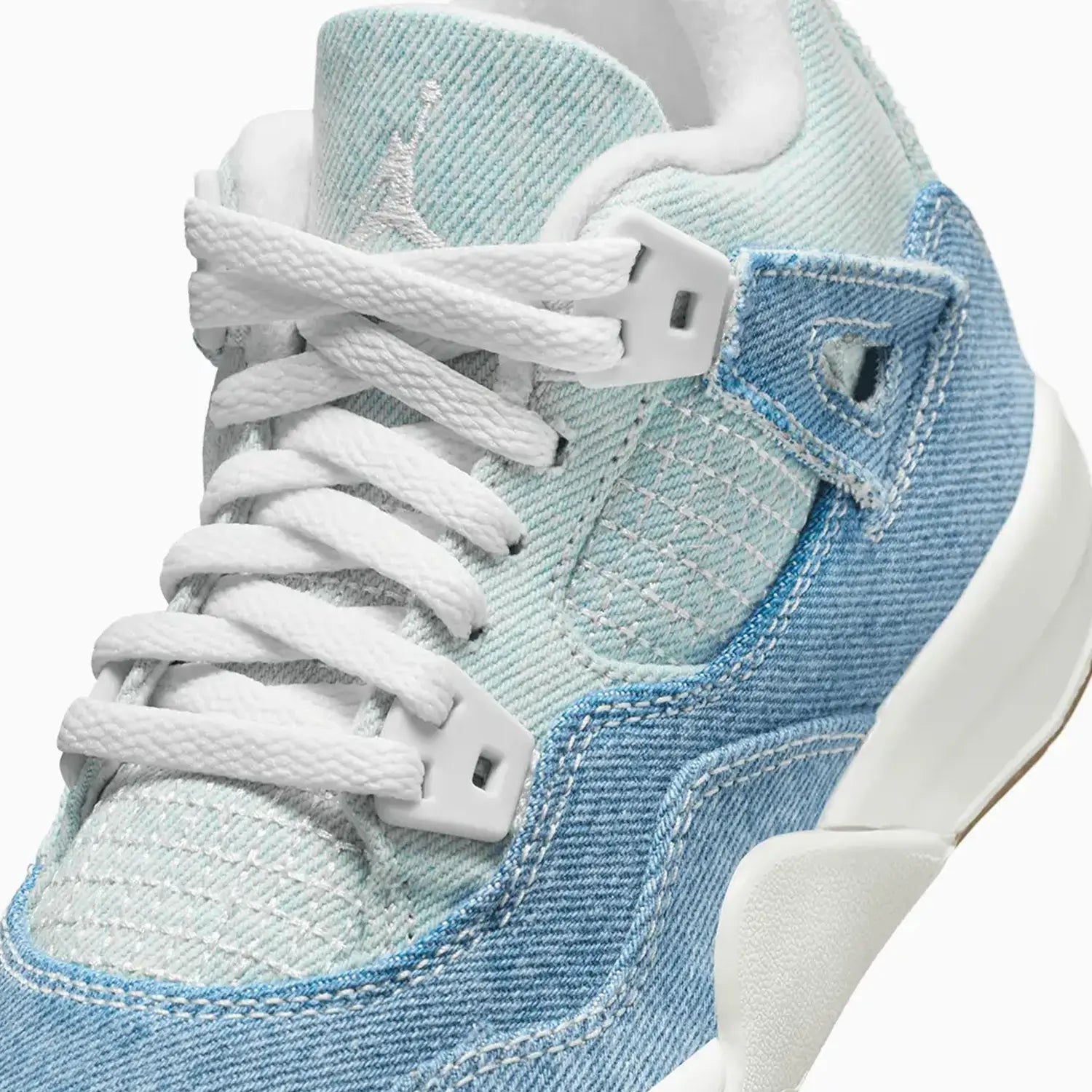 Kid's Air Jordan 4 Retro Tex "Denim" Pre-School