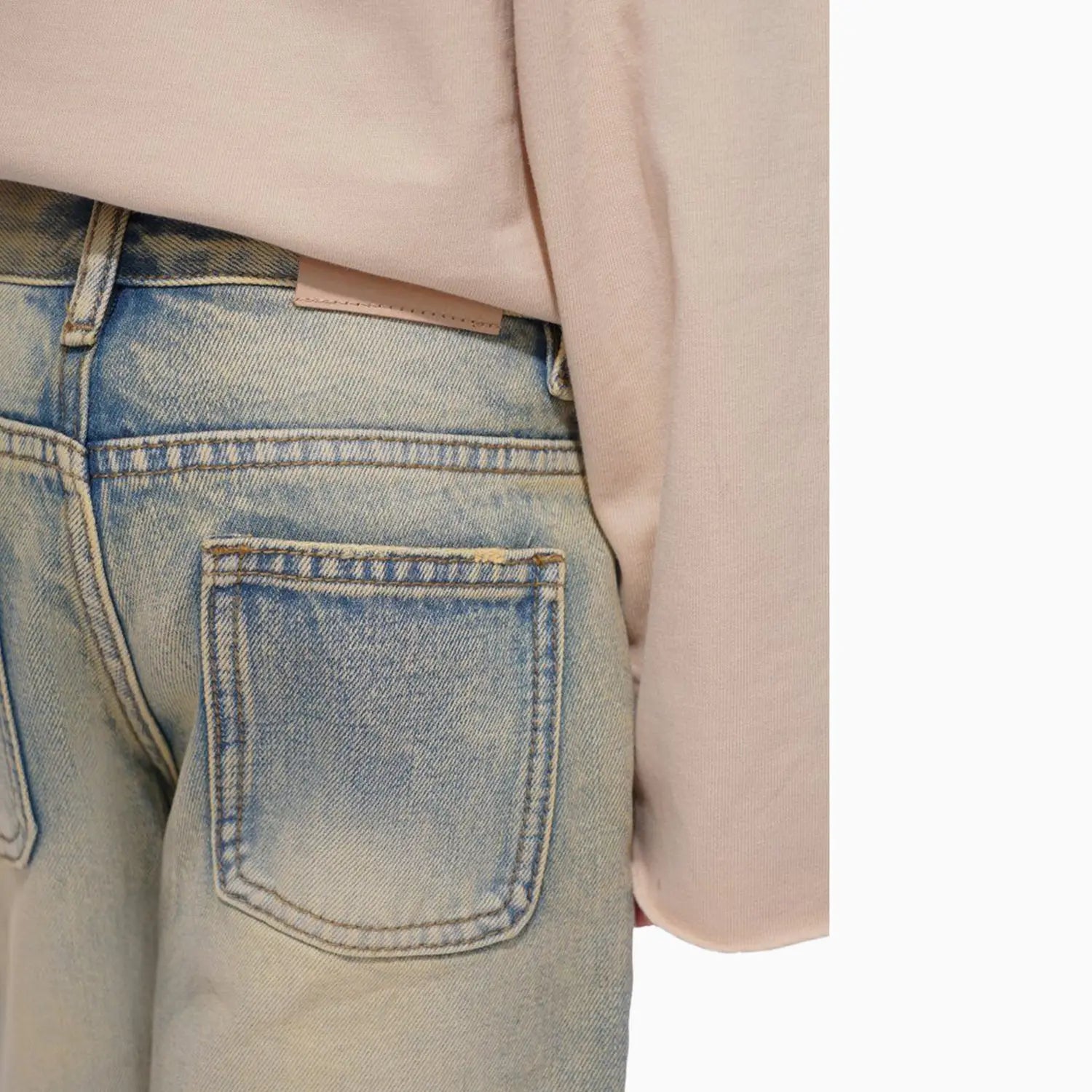 Kid's Denim Vintage Wash Shorts Valabasas - Tops and Bottoms USA