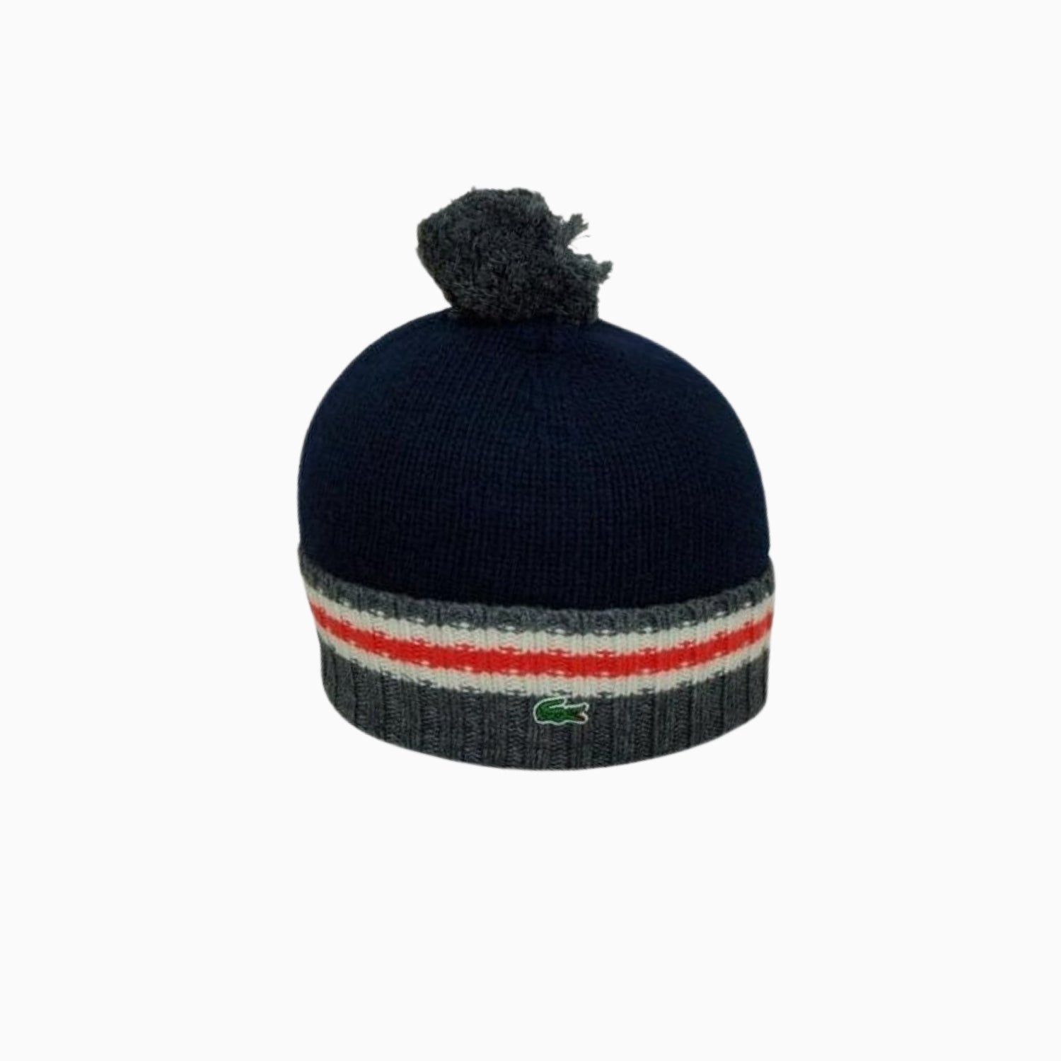 Green Croc Cotton Toboggan Beanie Hat