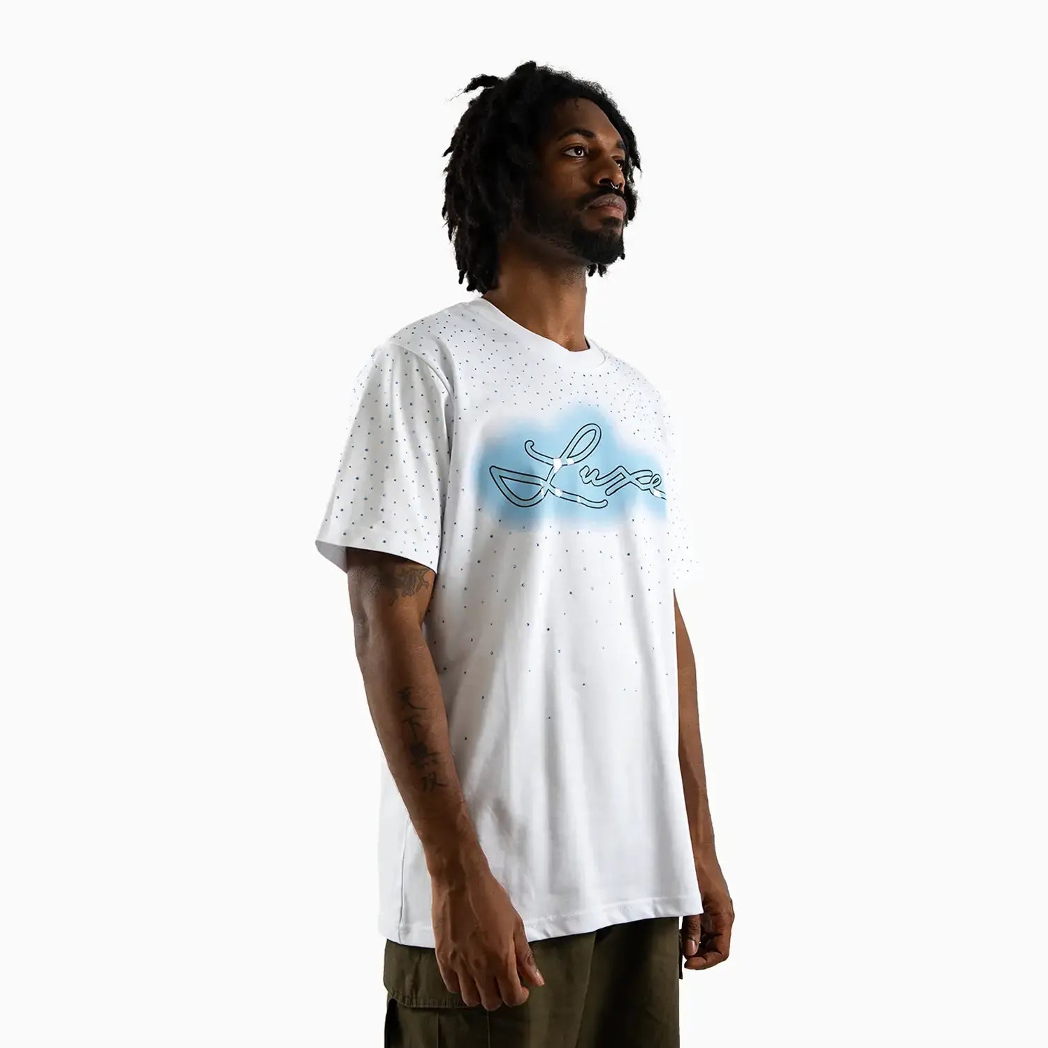 Men's Crystal Galaxy Short Sleeve T-Shirt