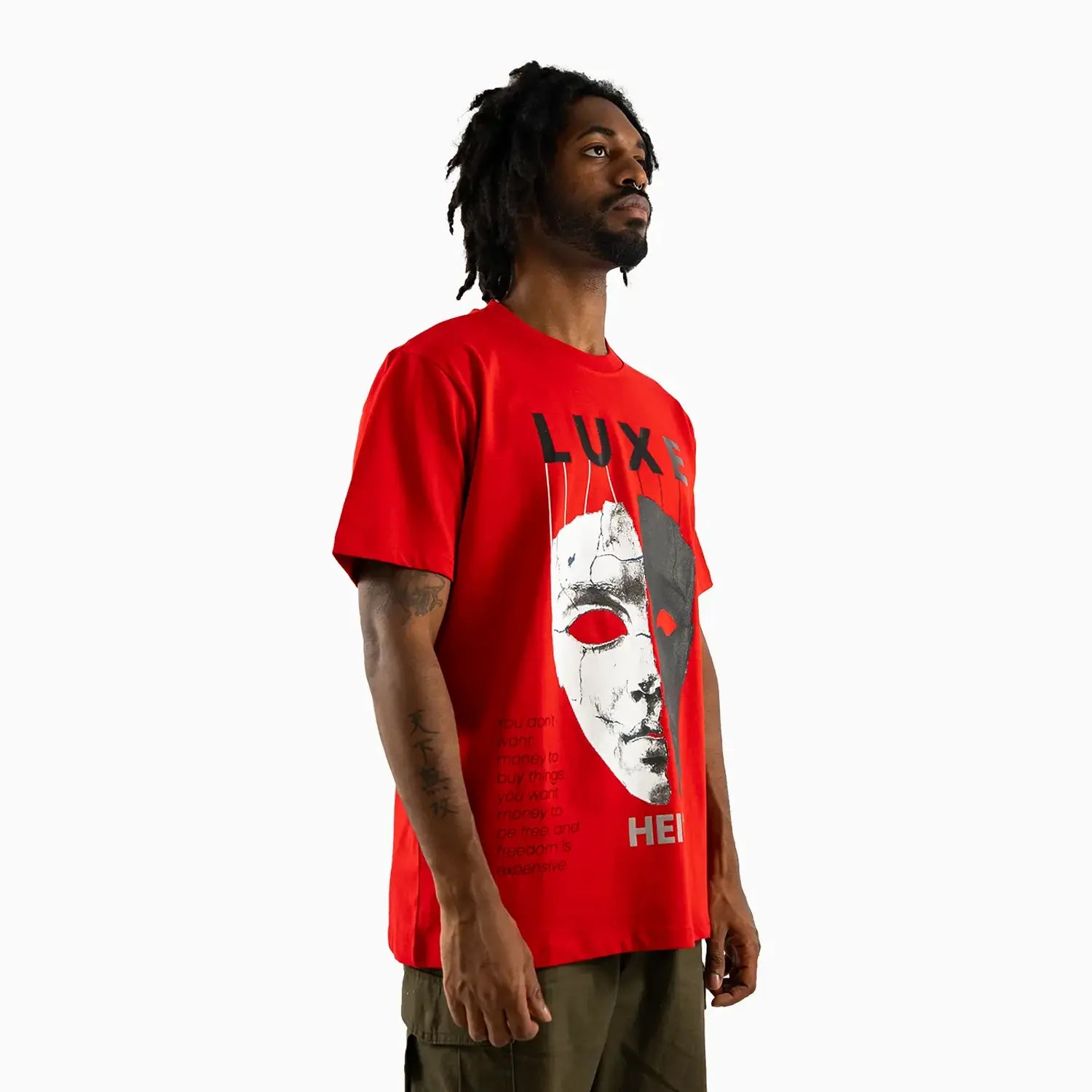 Men's Hiest Graphic Short Sleeve T-Shirt Luxe - Tops and Bottoms USA