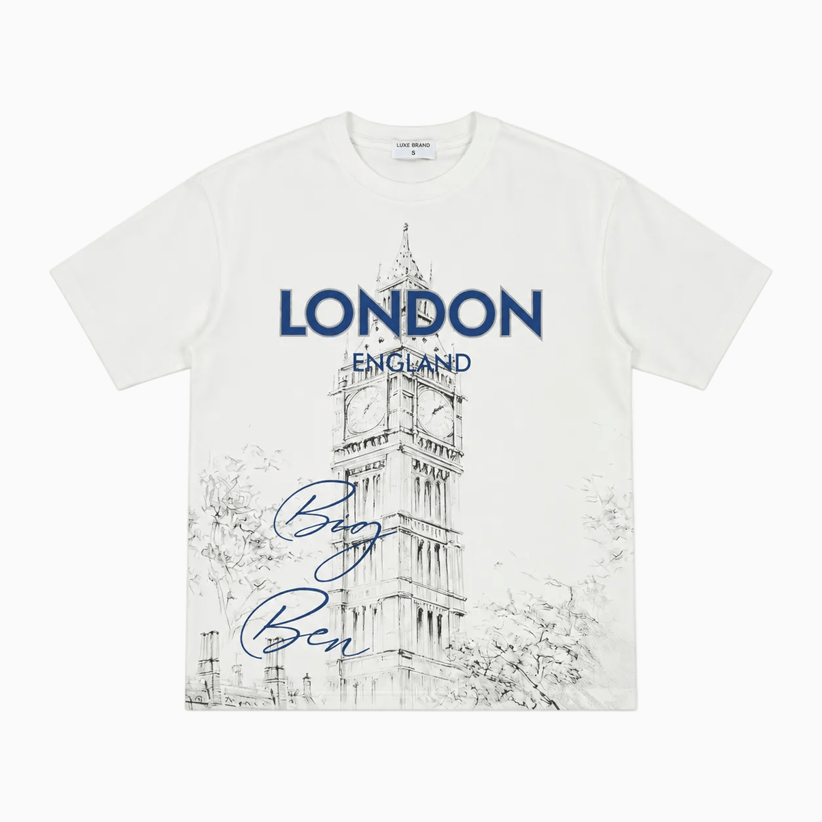 Men's London Graphic T-Shirt Luxe - Tops and Bottoms USA
